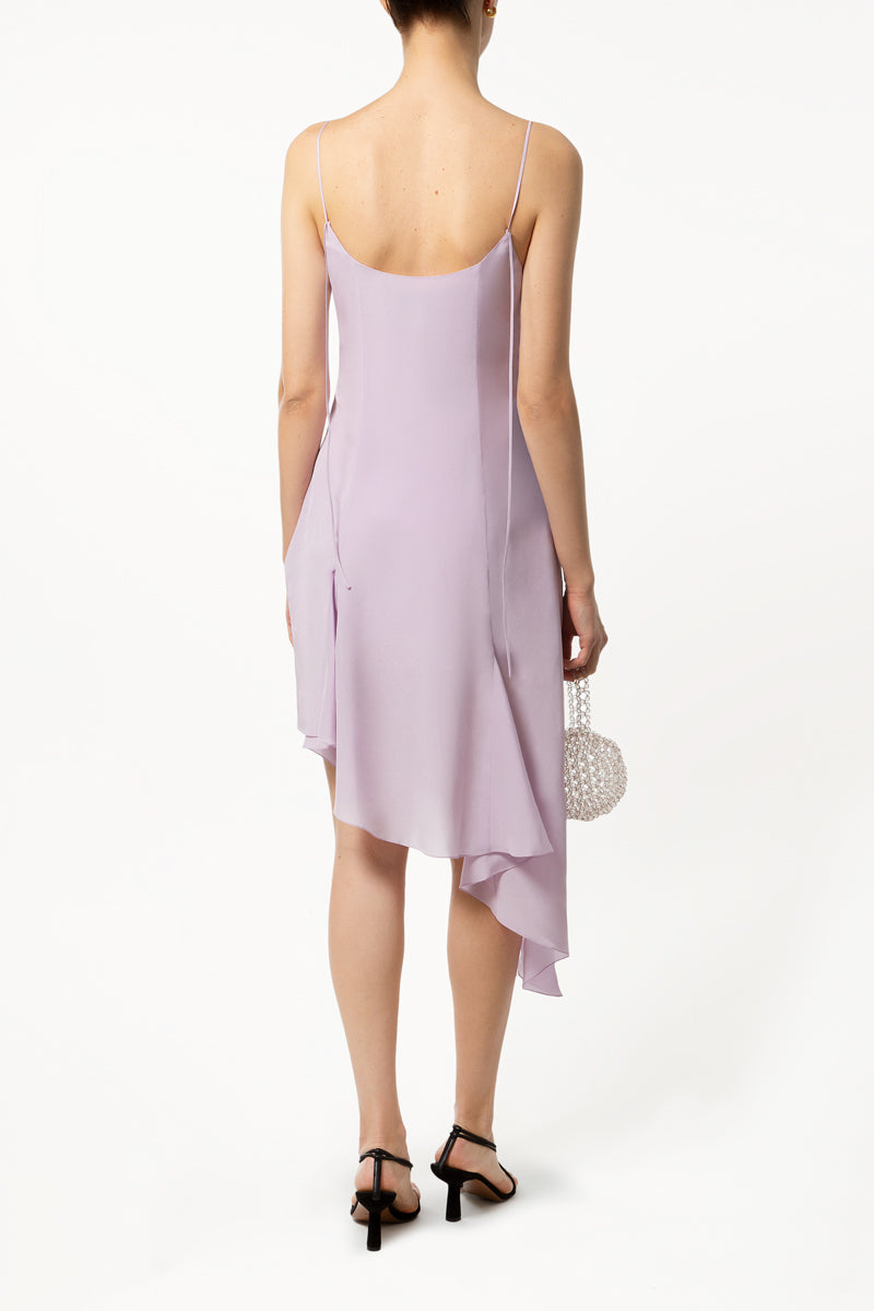 Asymmetrical Flare Dress