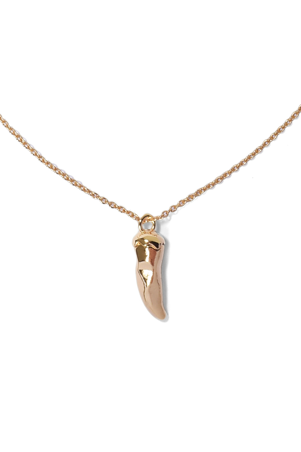 Gold Chilli Necklace