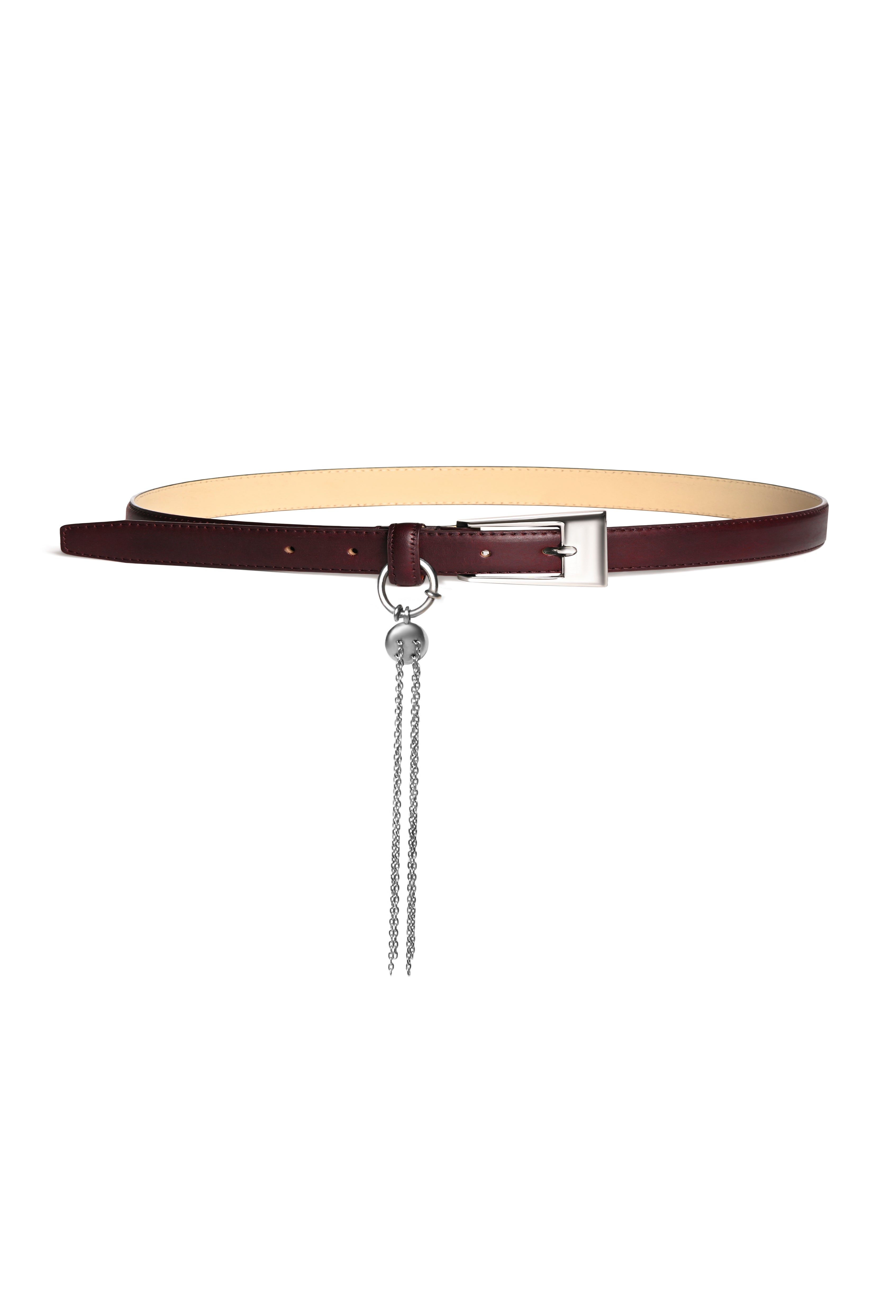 Chocolate Wide Chain Belt