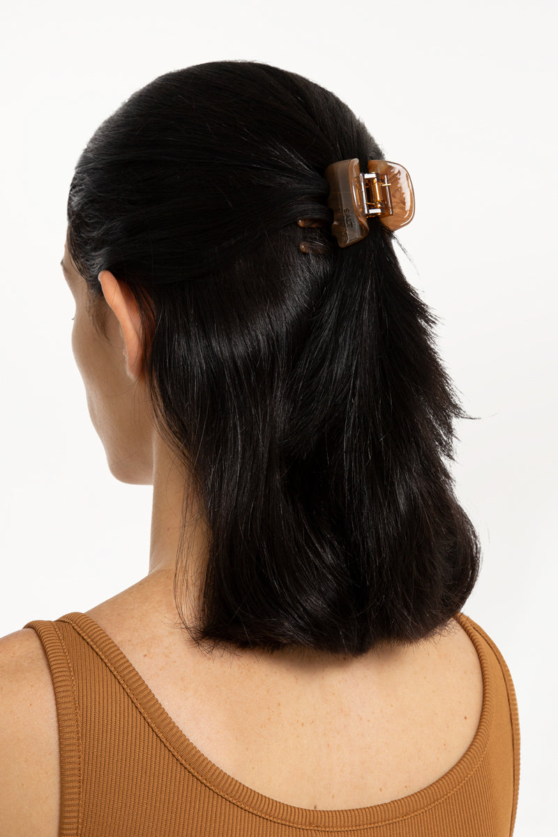 Brown Baby Octopus Clip