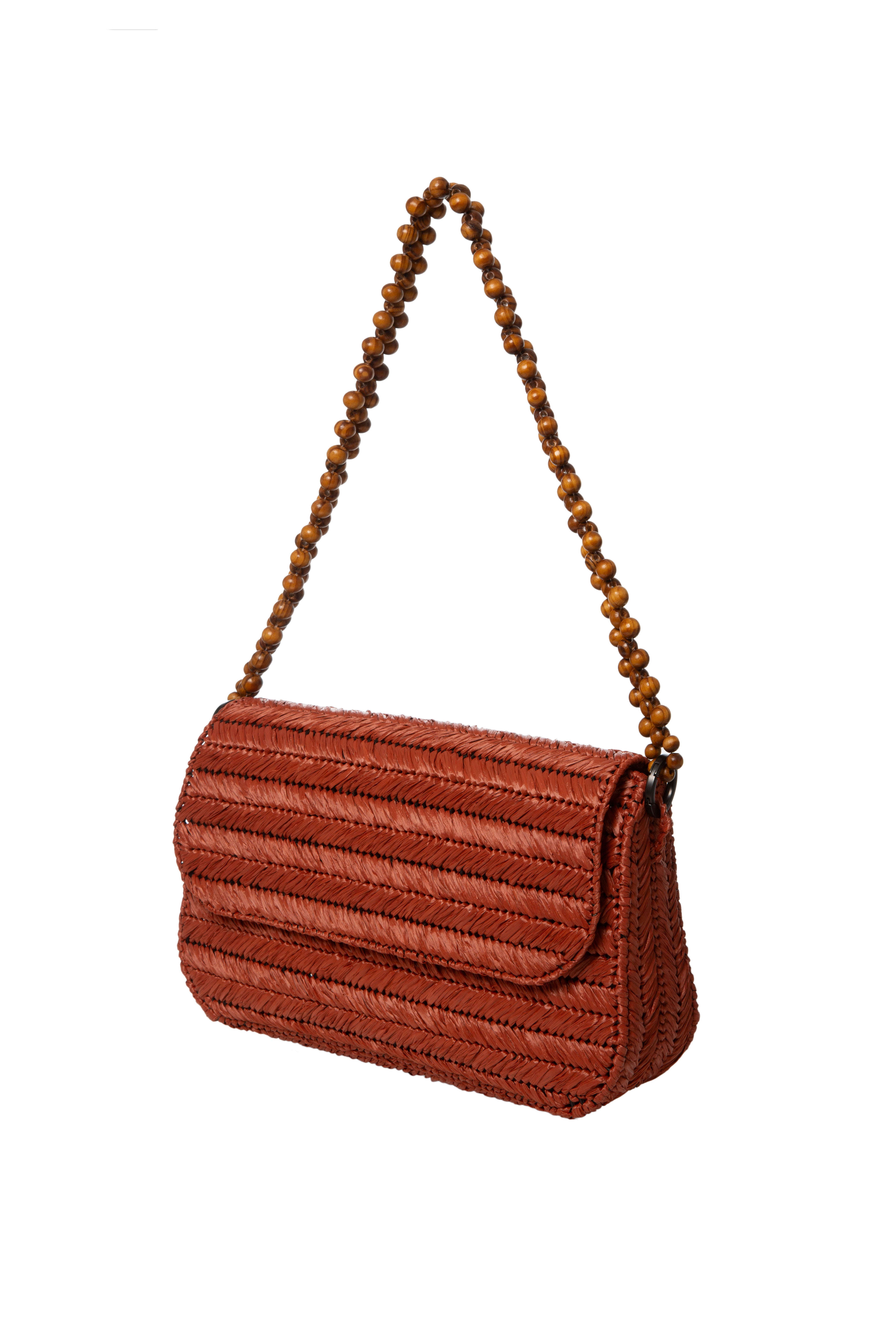 Red Hazel Shoulder Bag