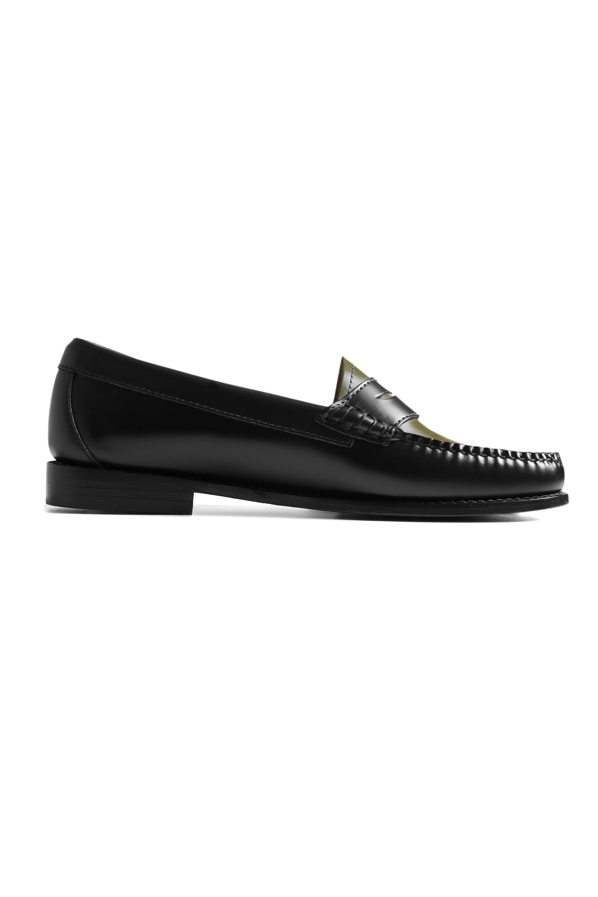 Weejuns Black & Green Loafers