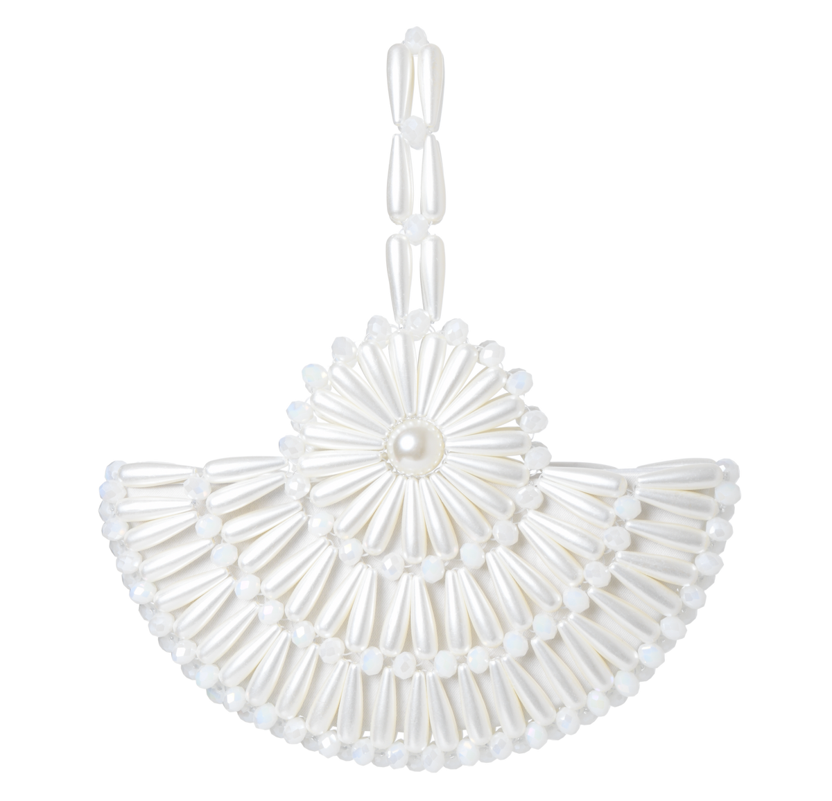 Ivory Small Selene Top Handle Bag