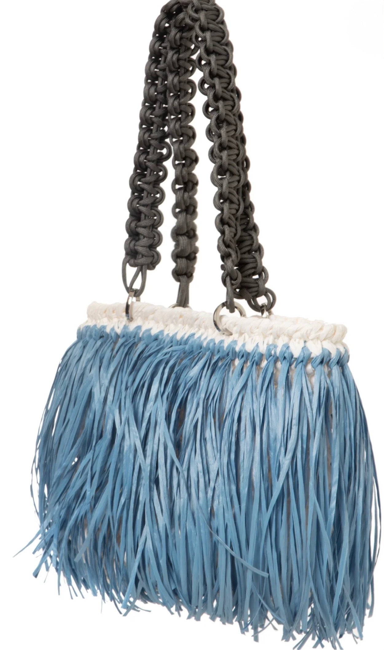 Sky Blue Tiny Malibu Beach Bag