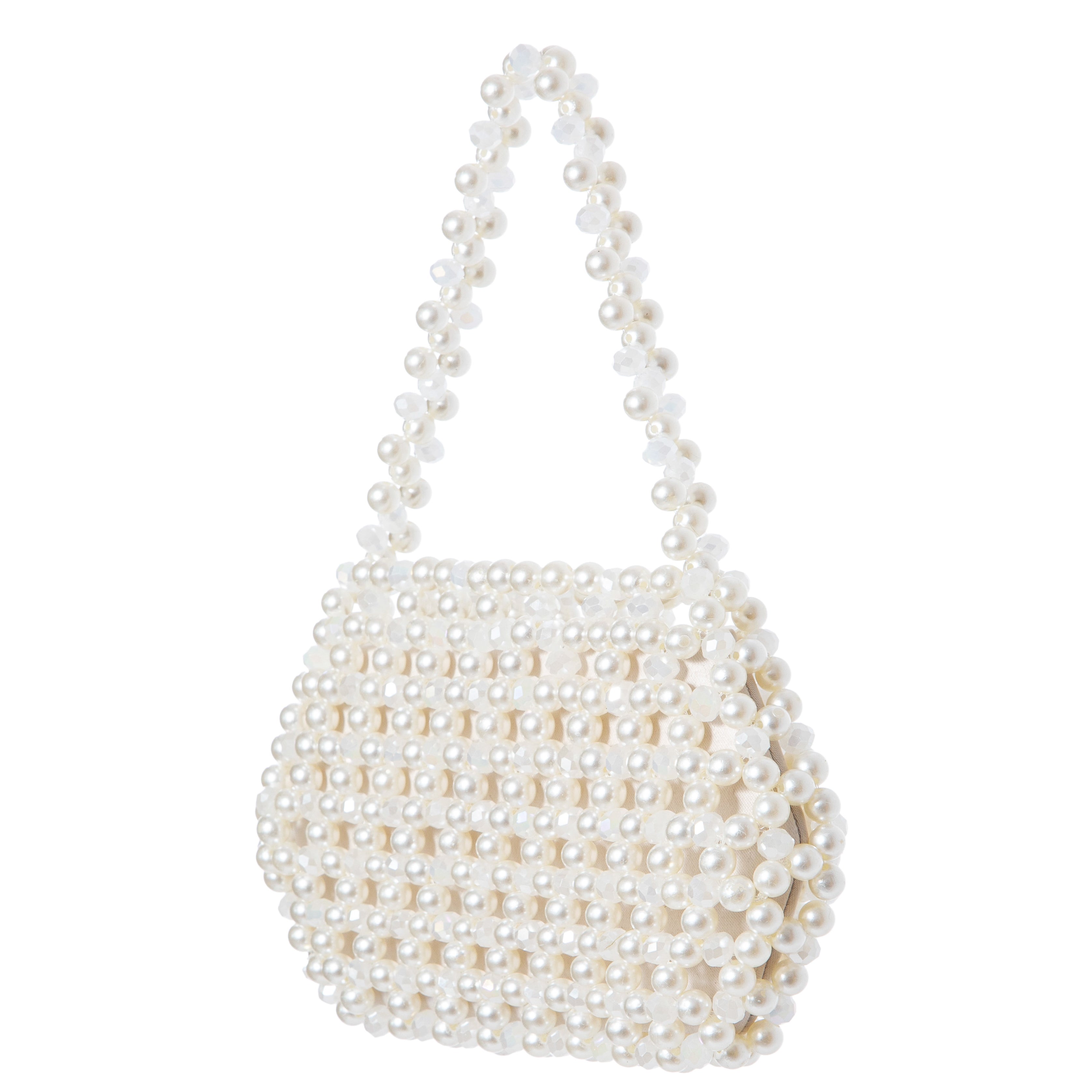 Ivory & White Ella Mini Bag