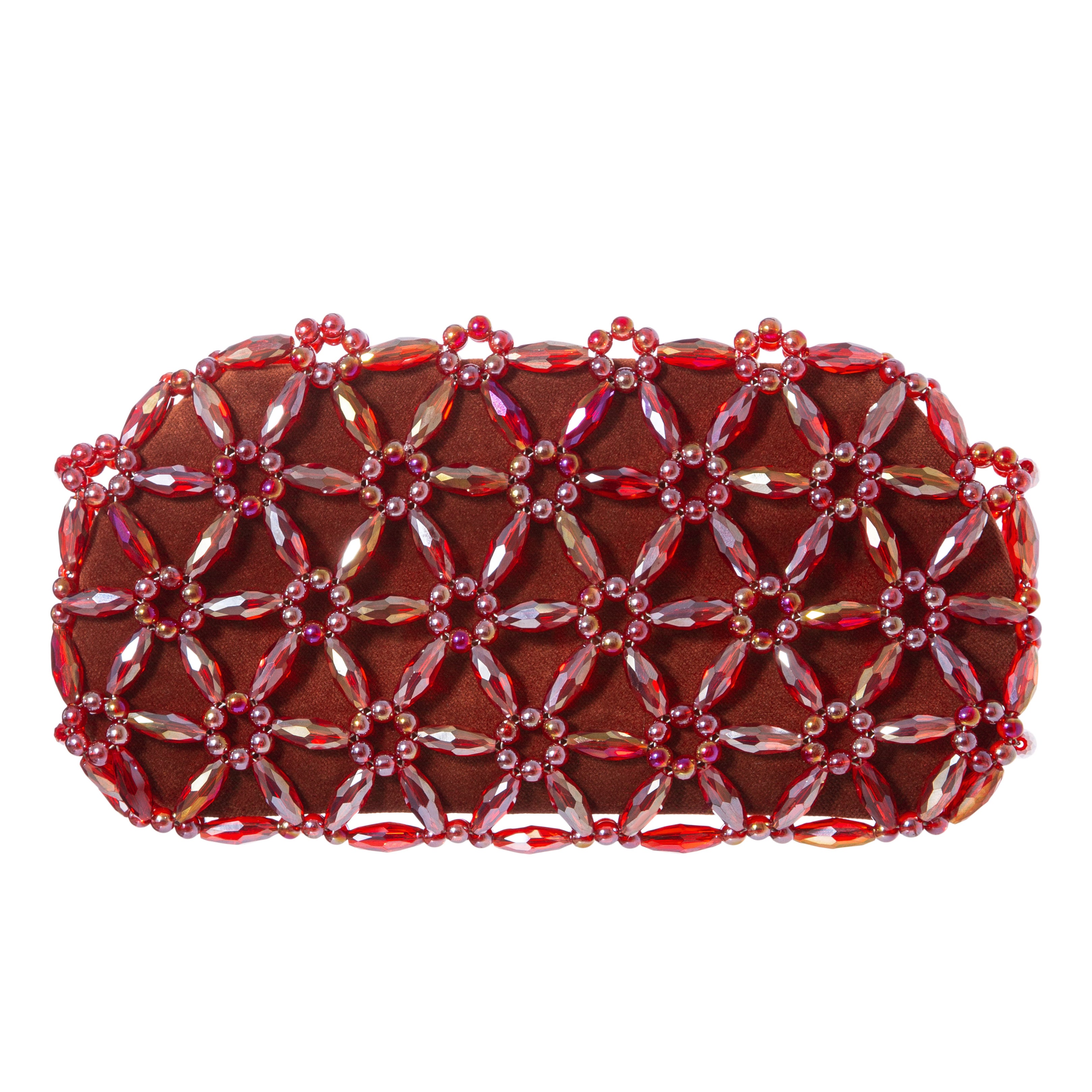 Pomegranate Tebea Clutch