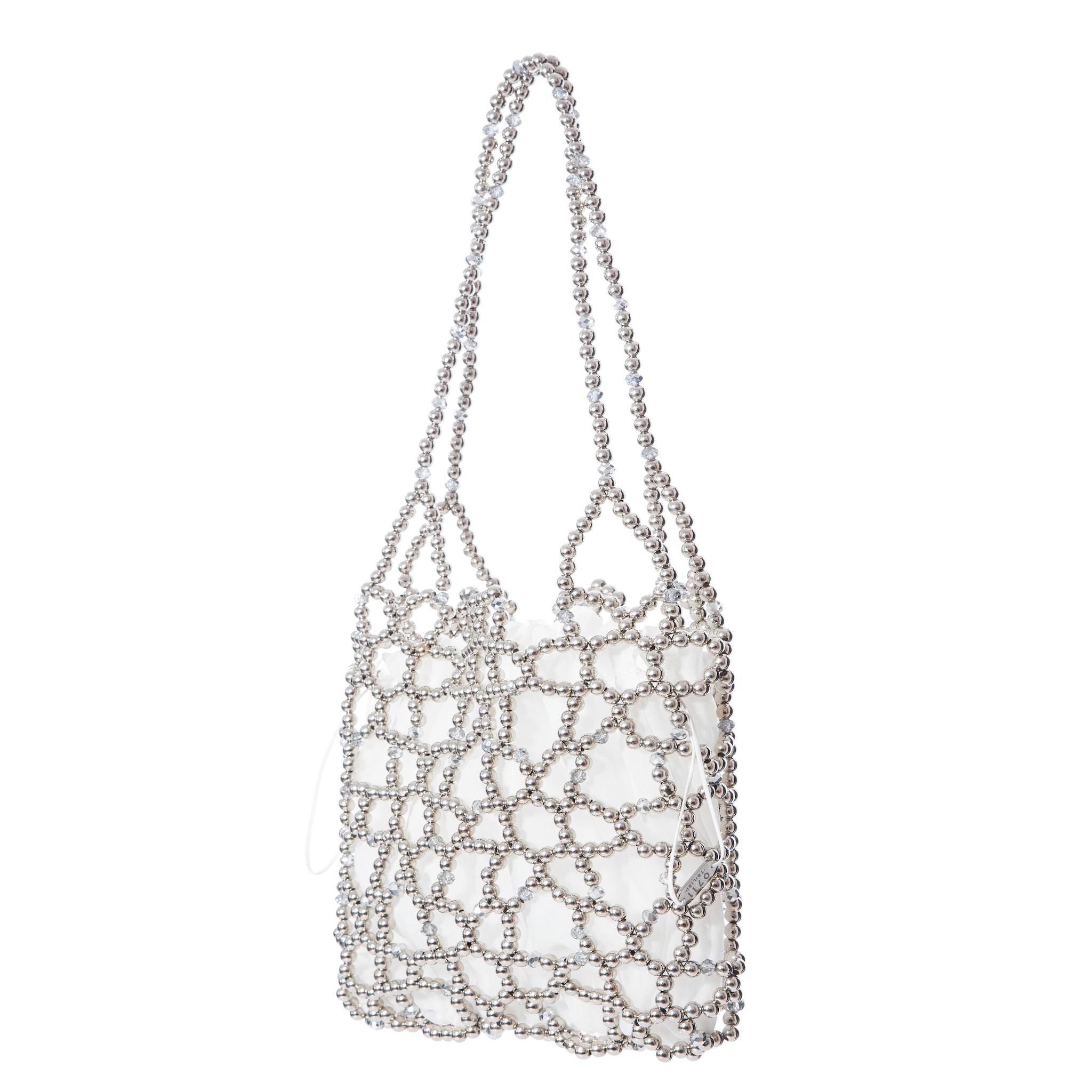 Silver Jasmine Shoulder Bag