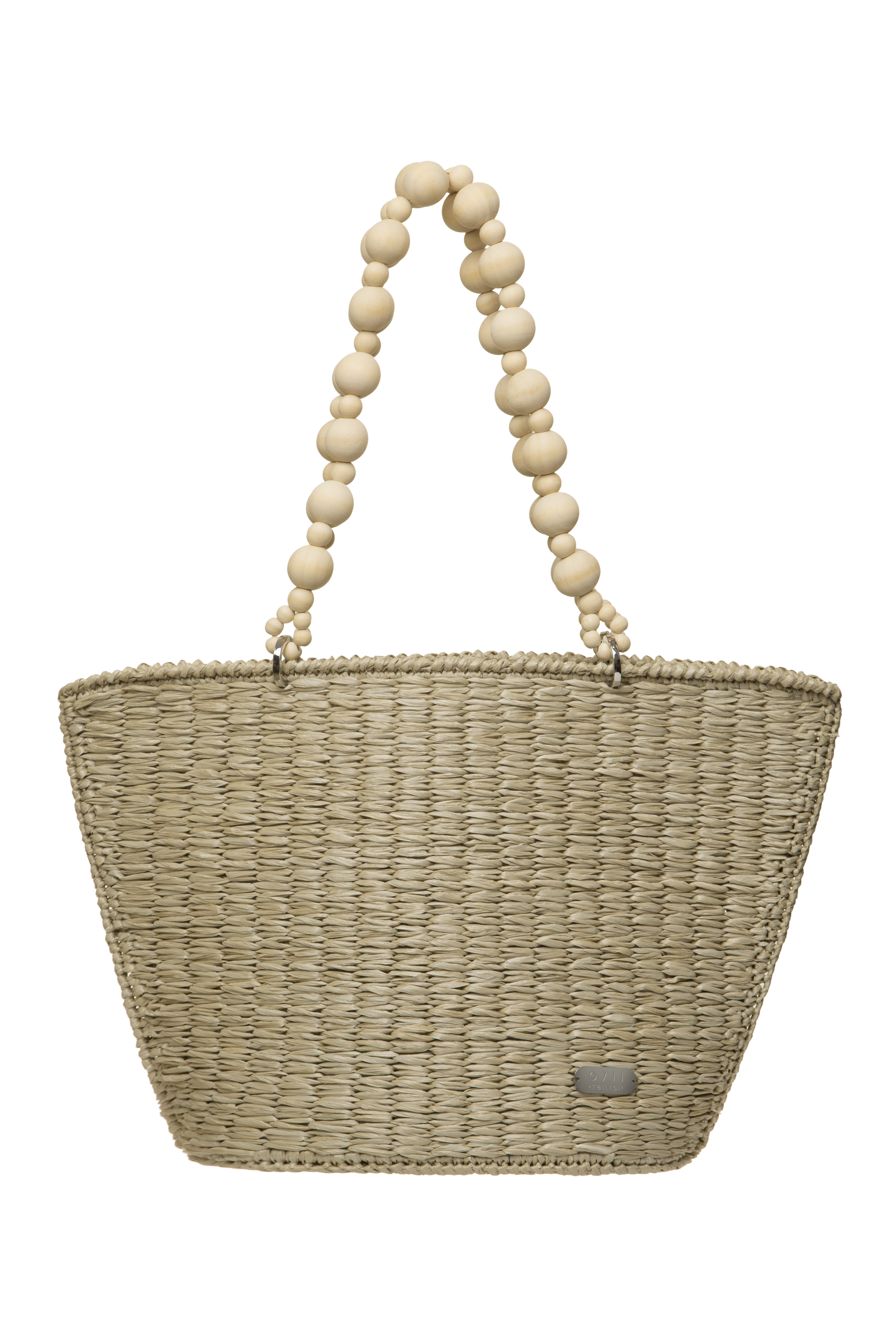 Taupe Galia Beach Bag