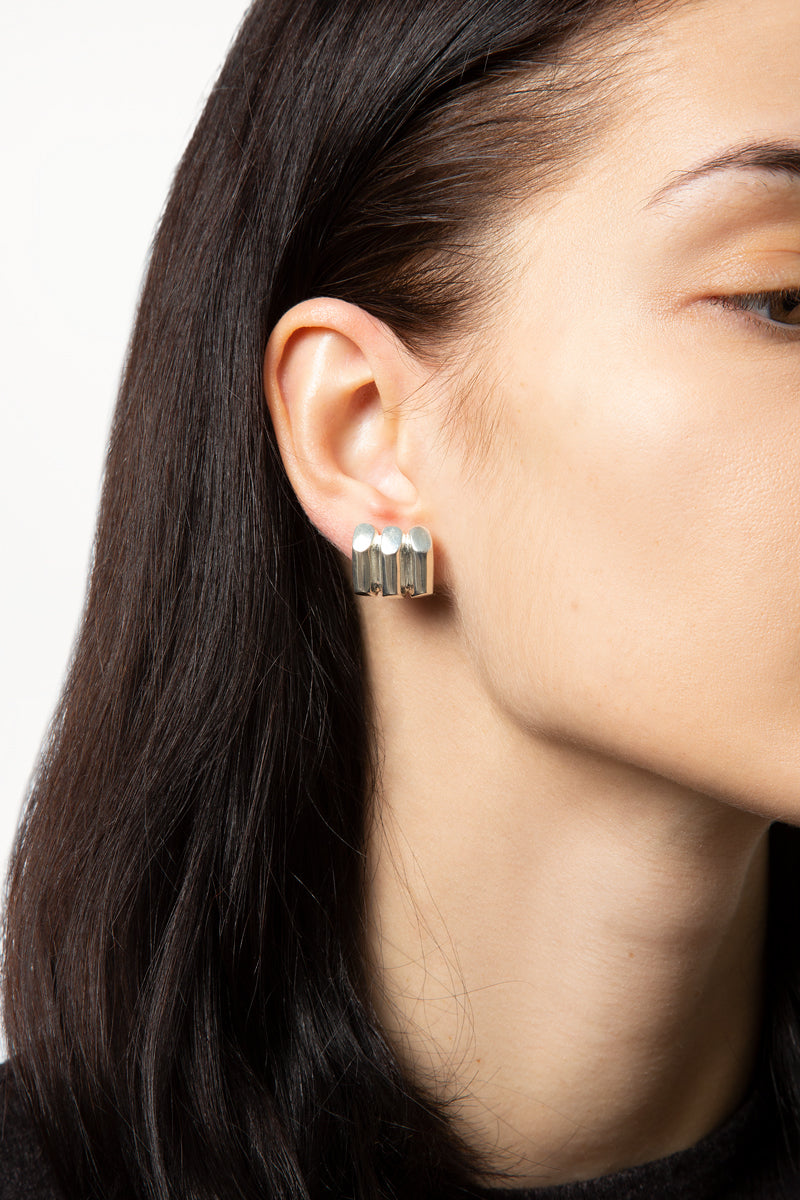 Silver Bullet Earrings