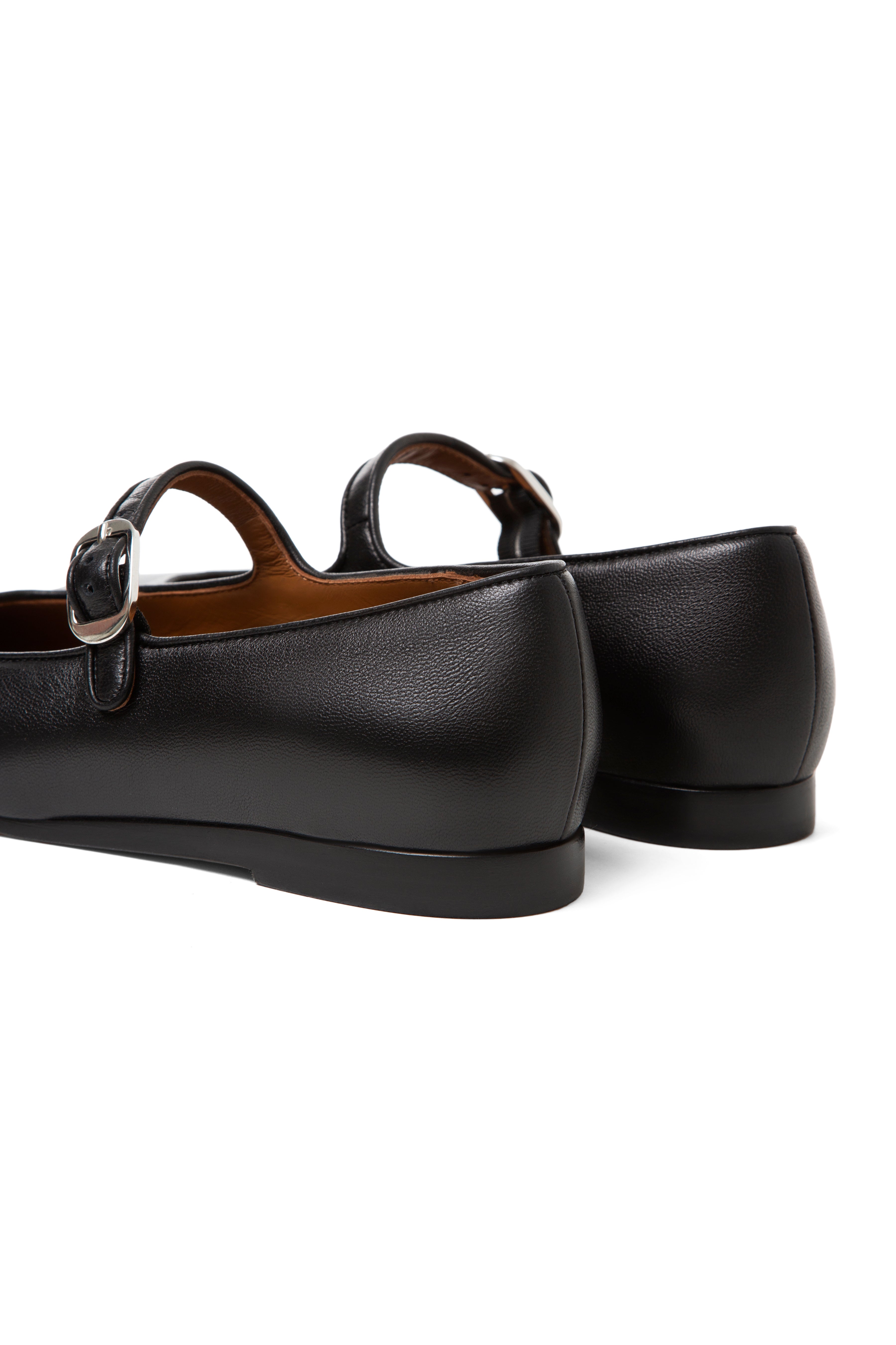 Black Mary Jane Flats