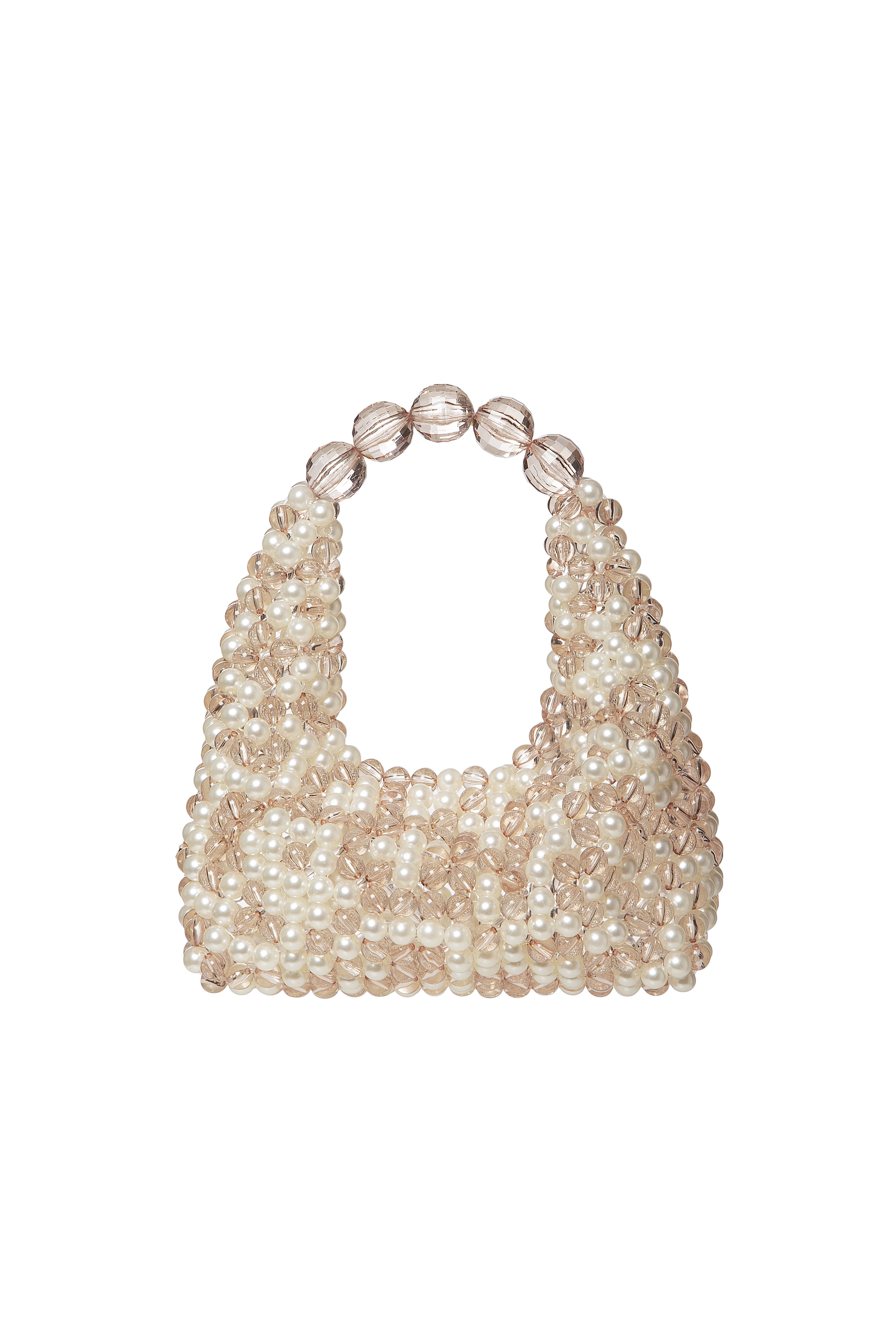 Ivory & Dusty Rose Jodie Tote