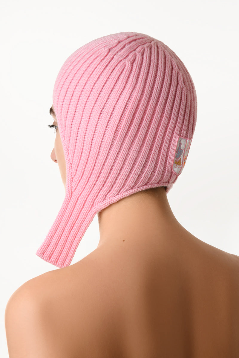 Pink Trapper Hat