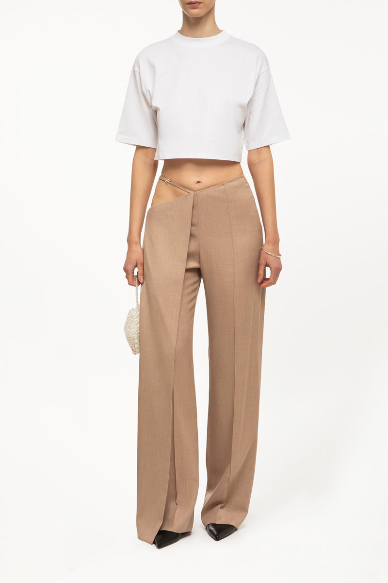 Beige Trousers