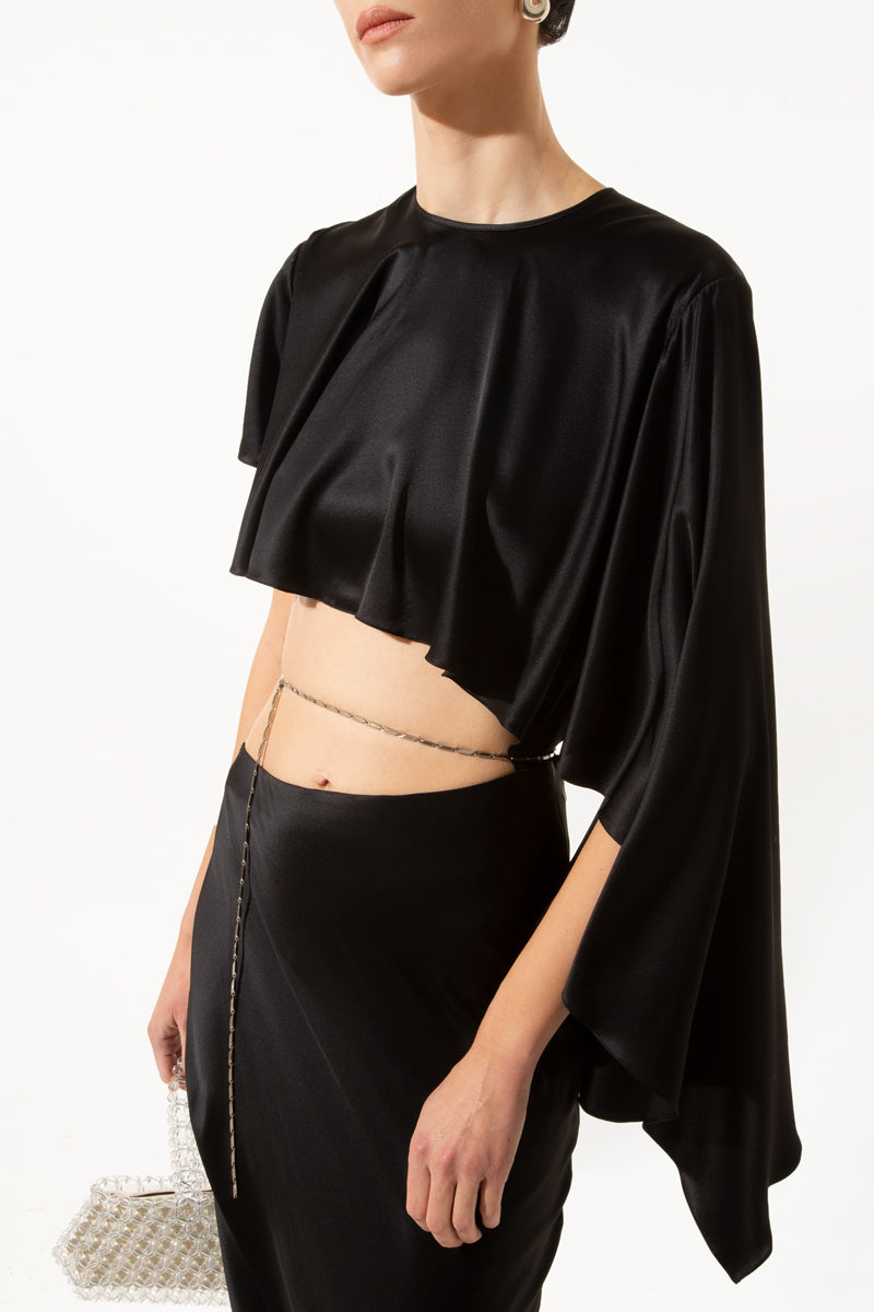 Black Asymmetric Dress