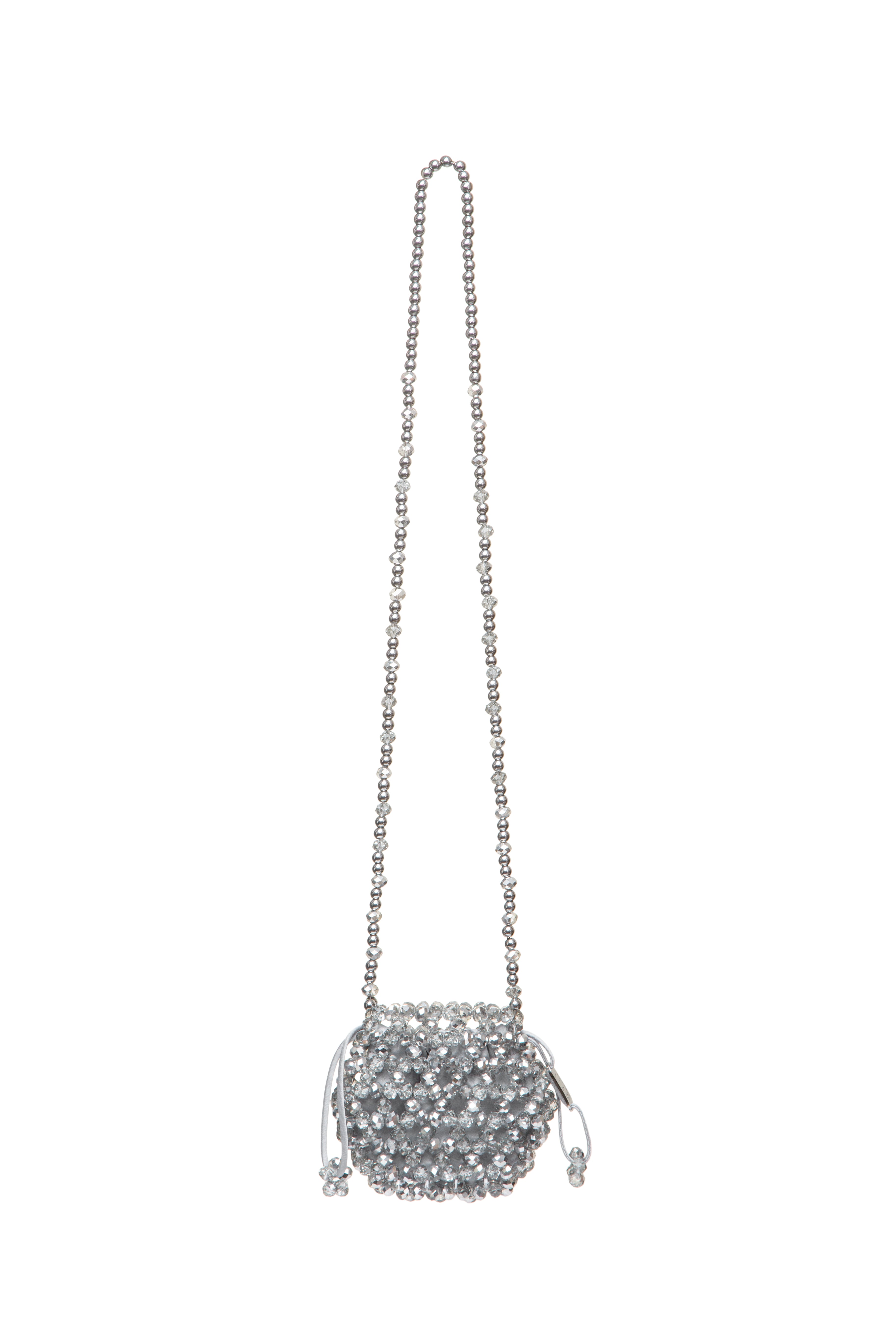 Silver Thea Neck Bag