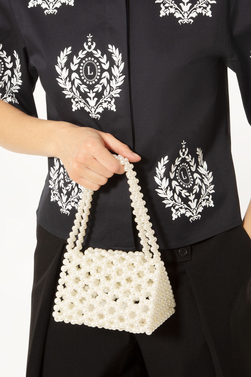 Ivory Mariam Mini Tote