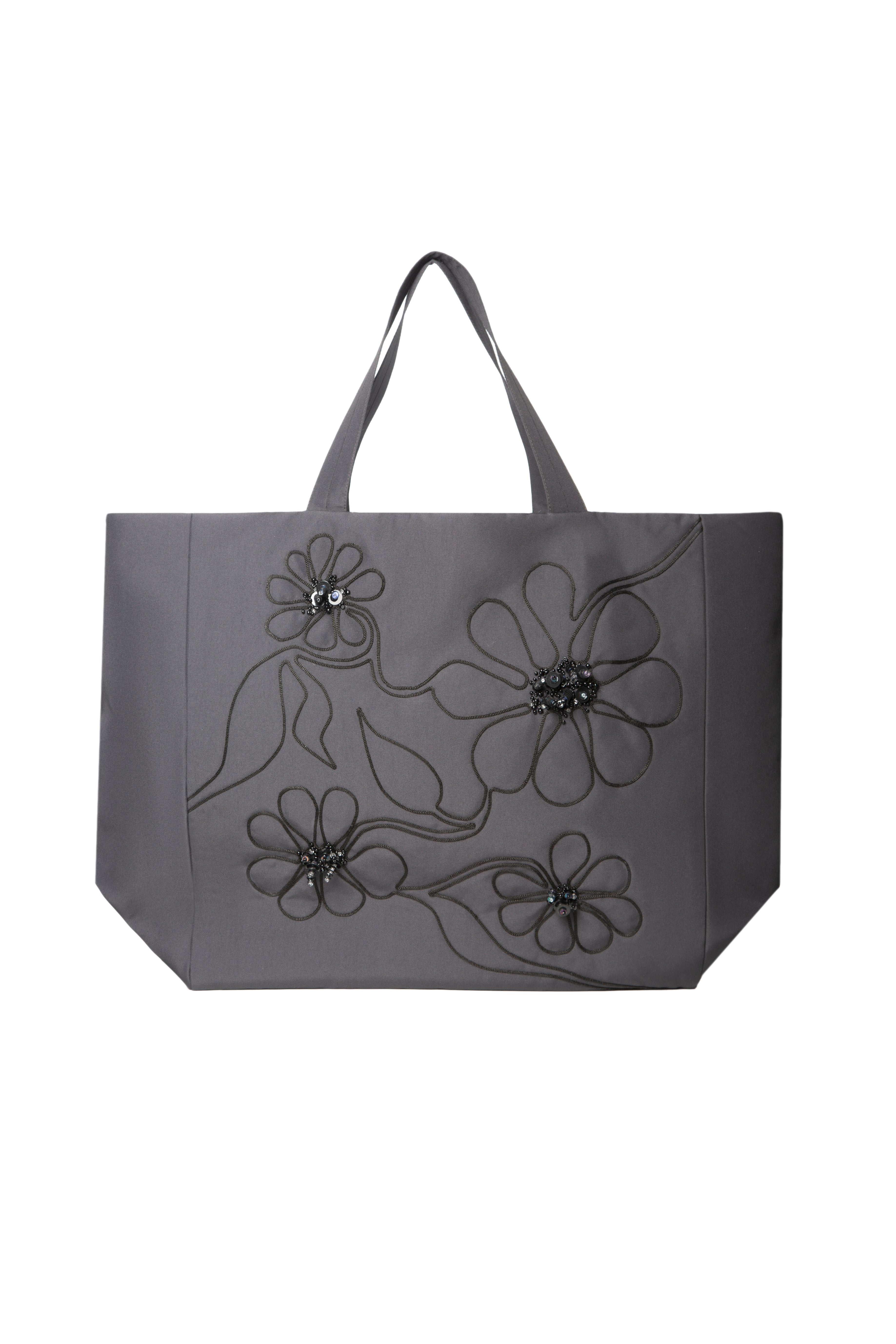 Black Lila Tote Bag