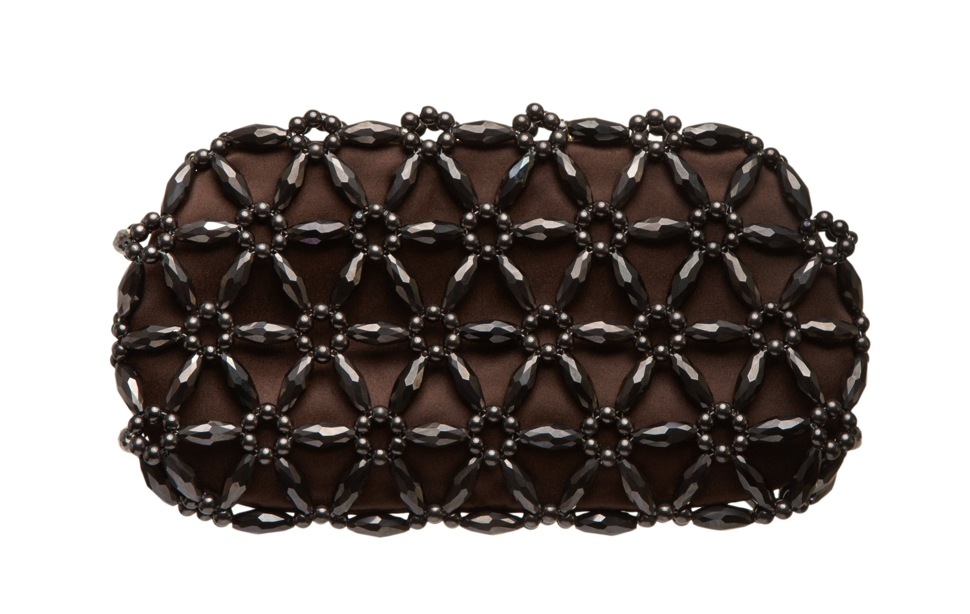 Chocolate Tebea Clutch