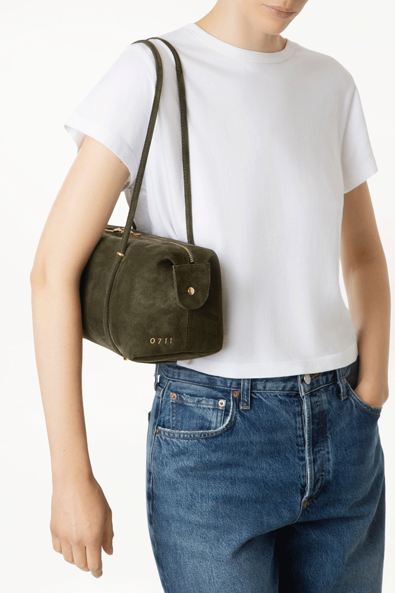 Khaki Faye Shoulder Bag