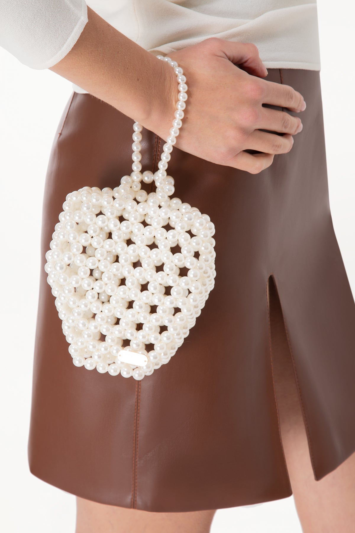 Ivory Strawberry Small Bag