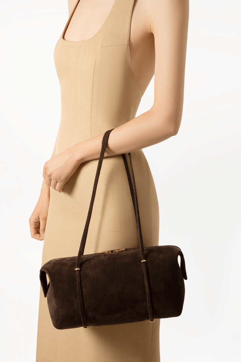 Chocolate Faye Shoulder Bag