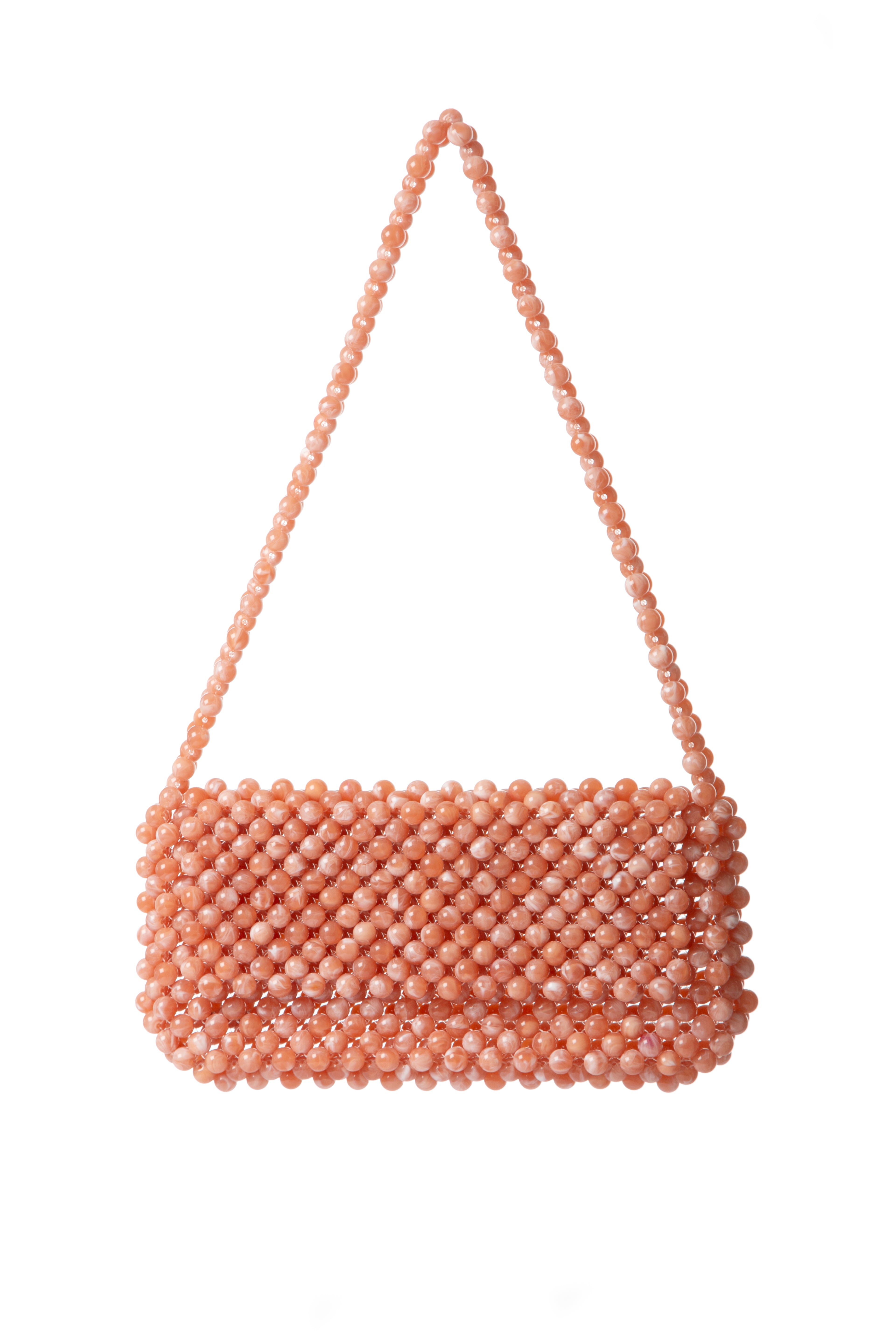 Coral Clover Shoulder Bag