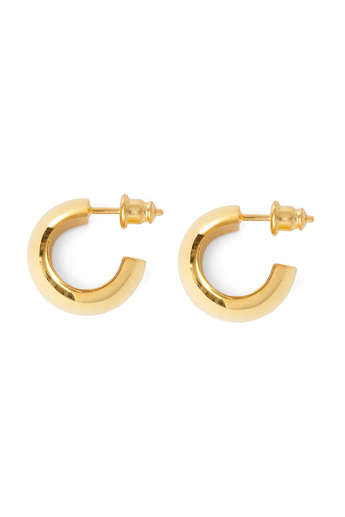 Gold Bold Hoops