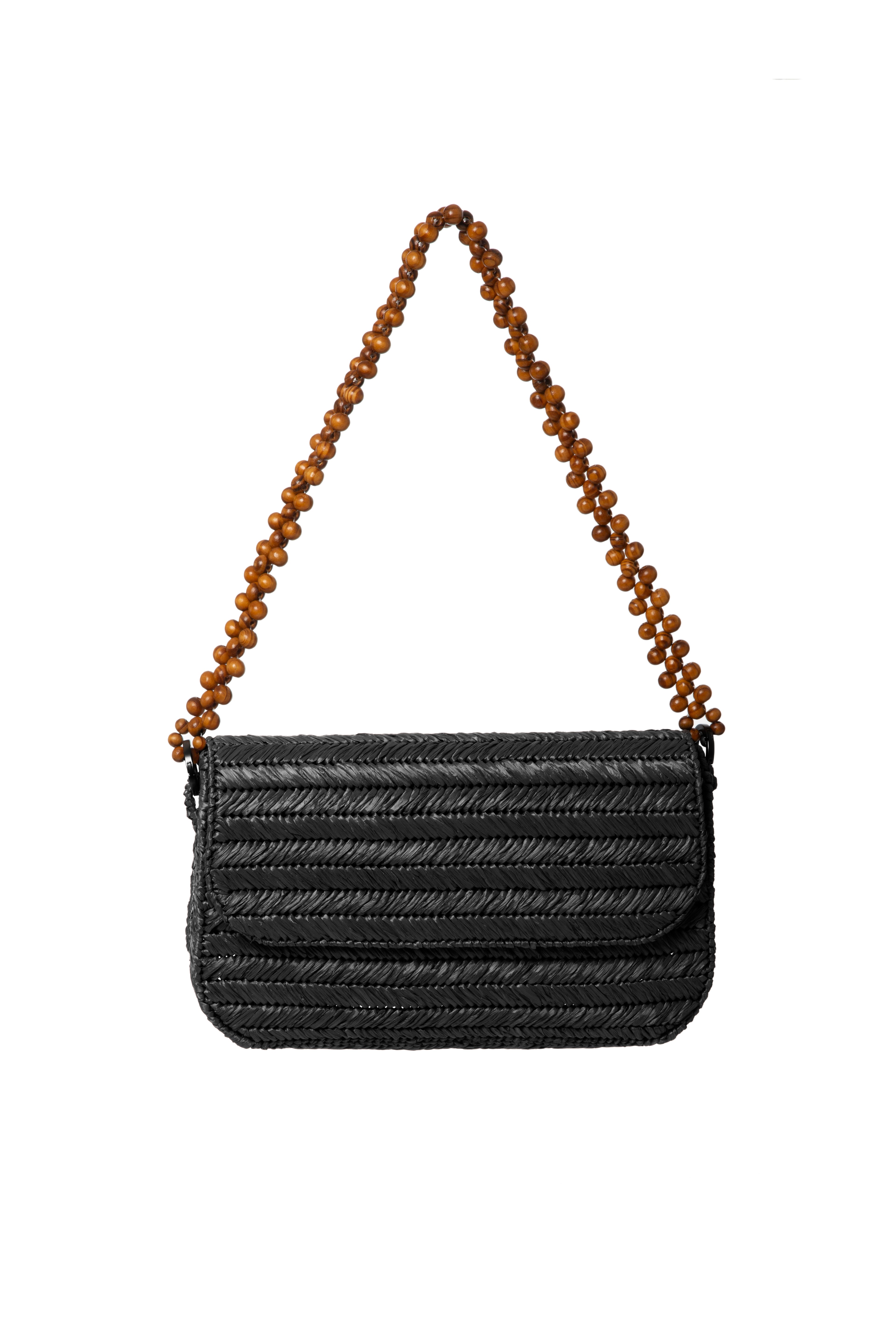Black Hazel Shoulder Bag