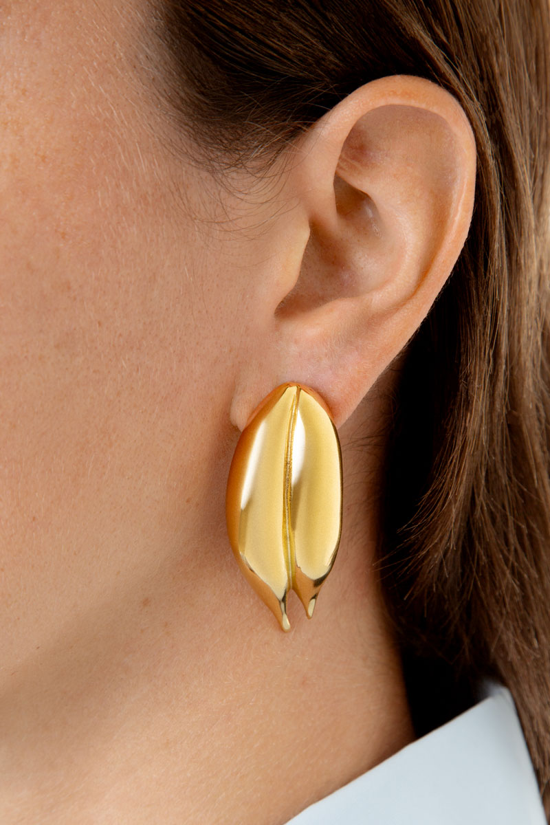 Golden Ellina Earrings