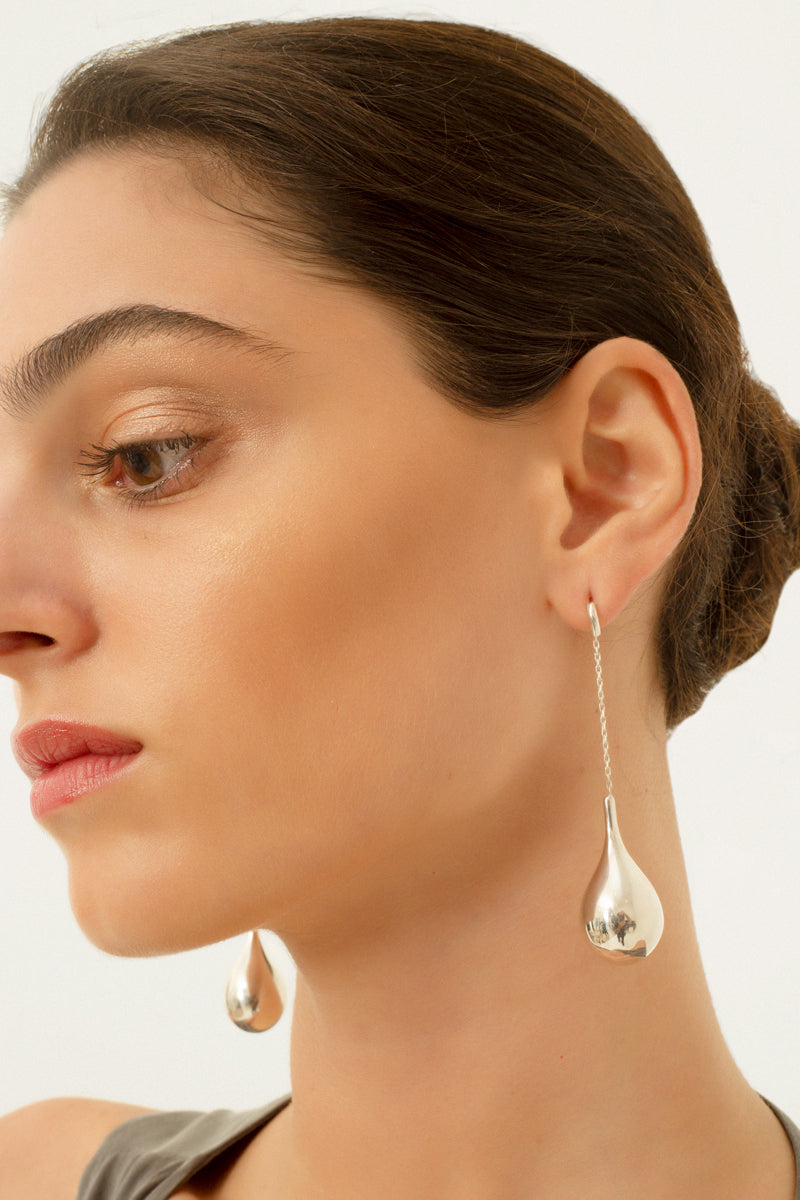 Chain Teardrop Earrings