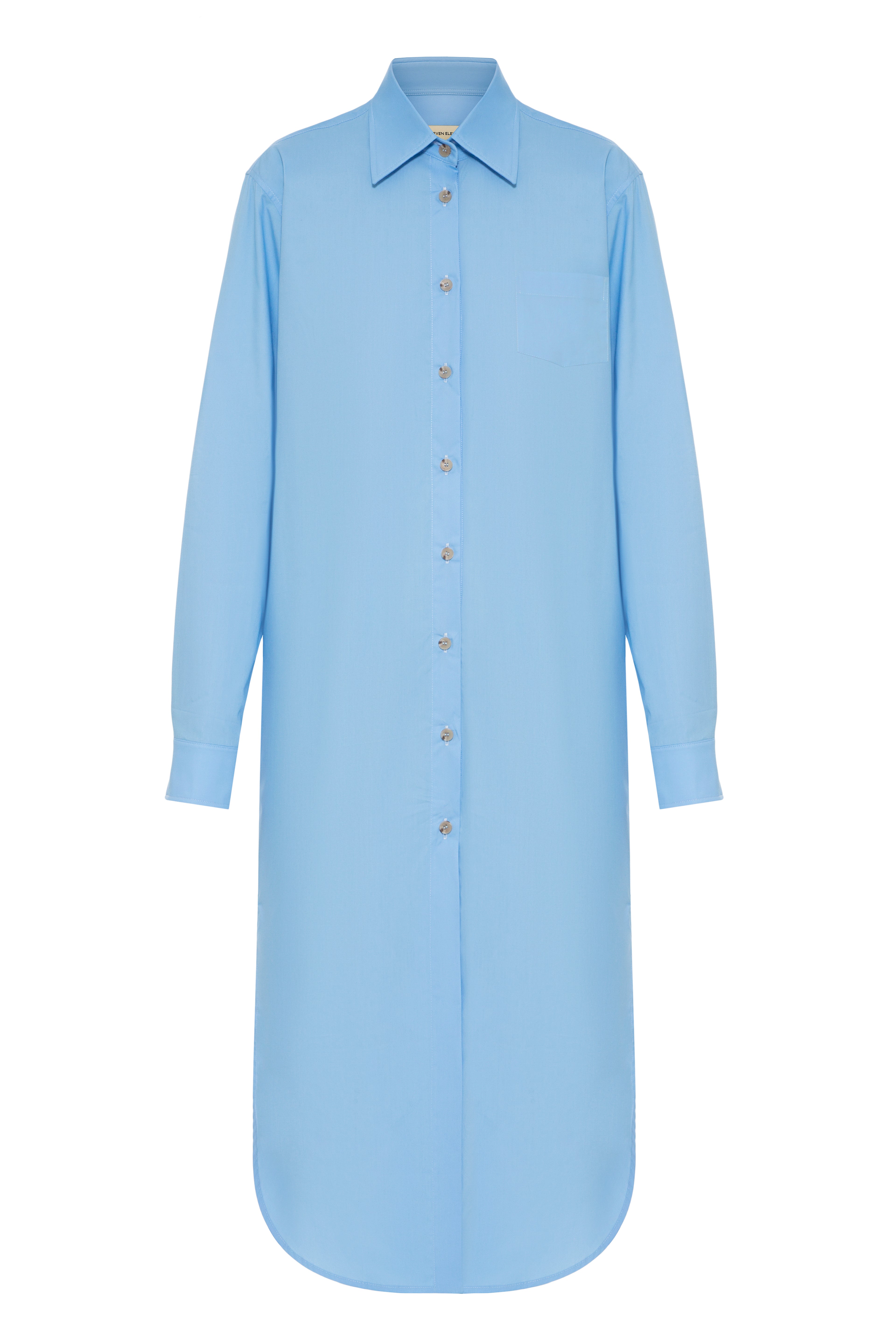 Blue Longline Shirt