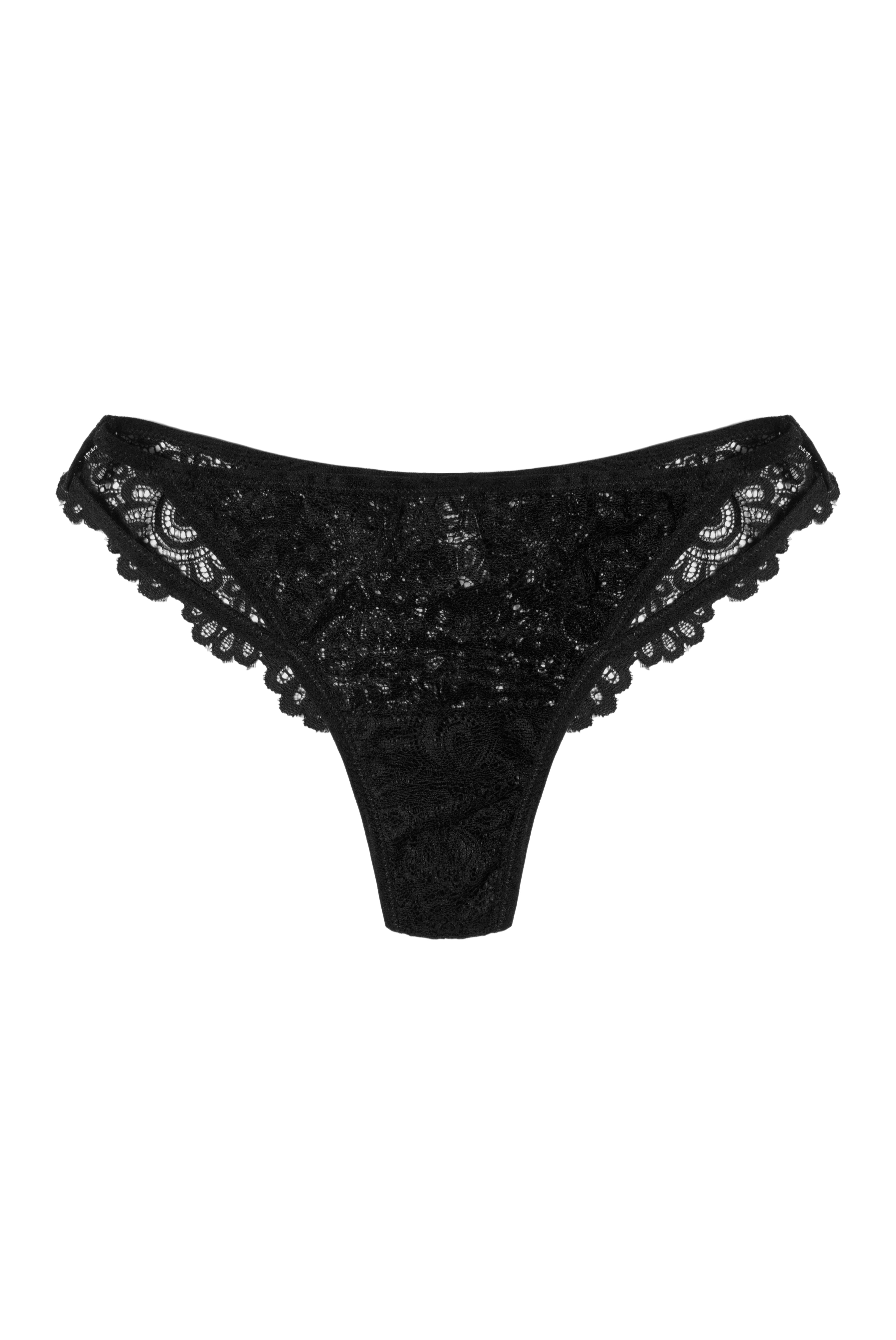 Black Lacey panty