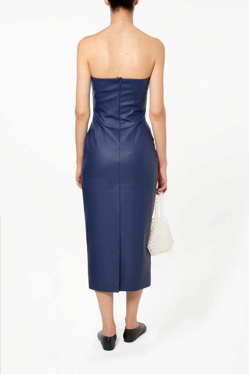 Blue Asymmetrical Dress