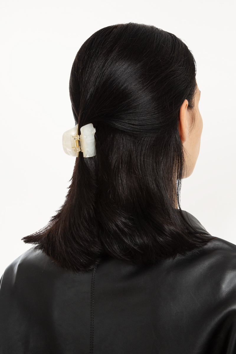 White Baby Octopus Clip