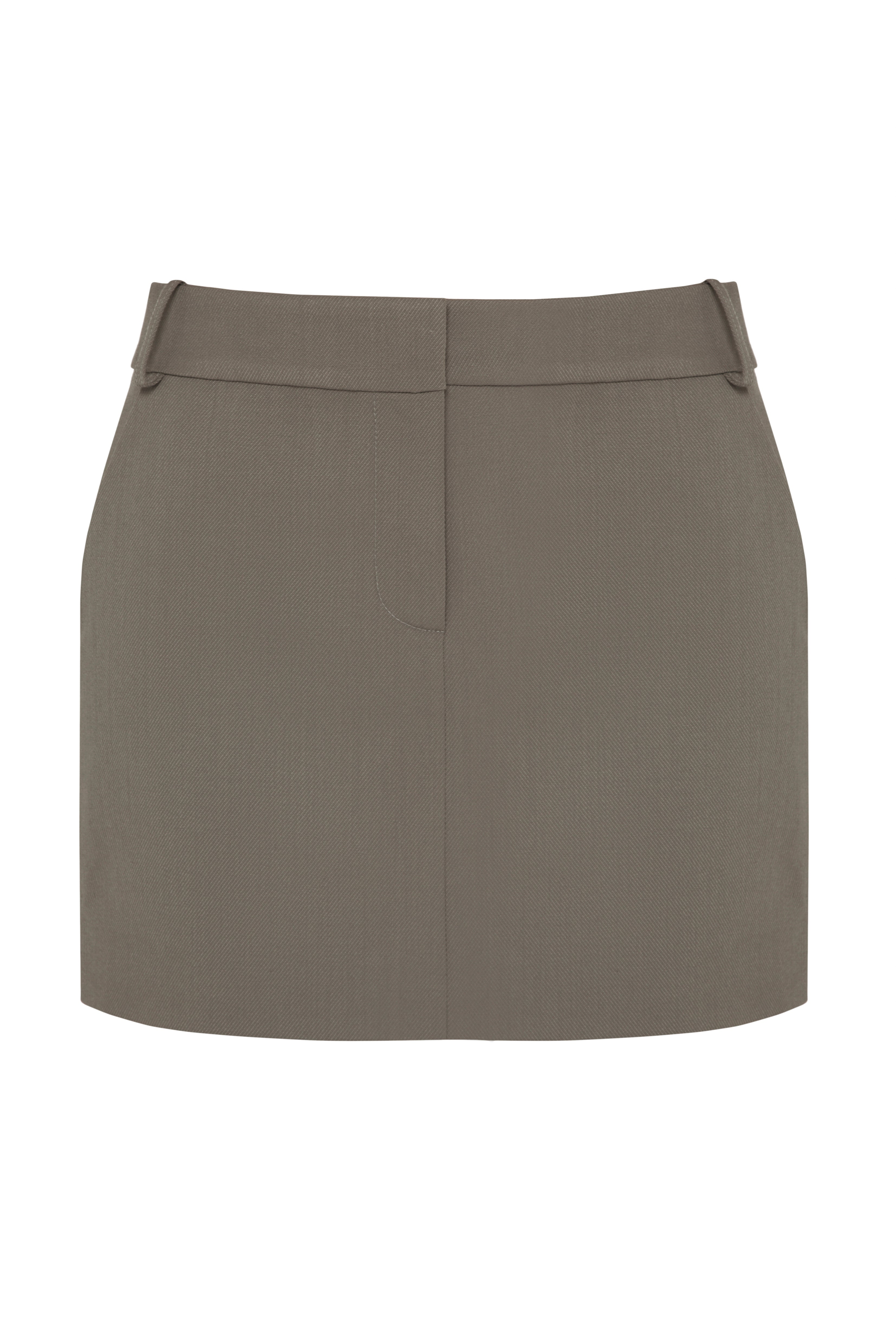 Army Green Mini Skirt