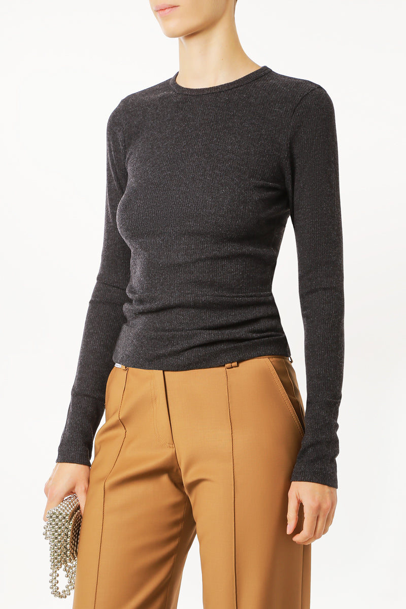 Dark Grey Long Sleeve T-shirt