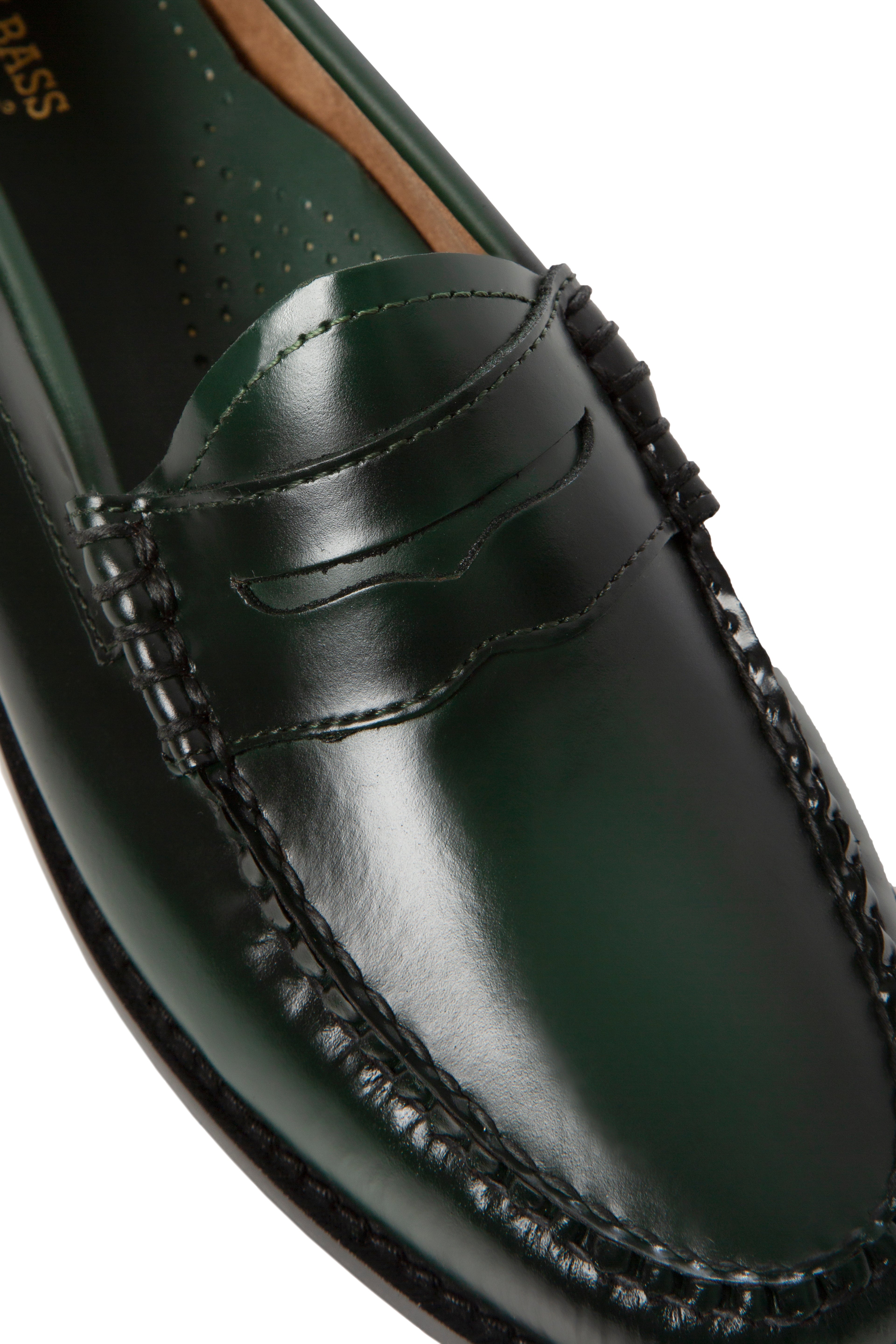 Weejuns Dark Green Penny Loafers