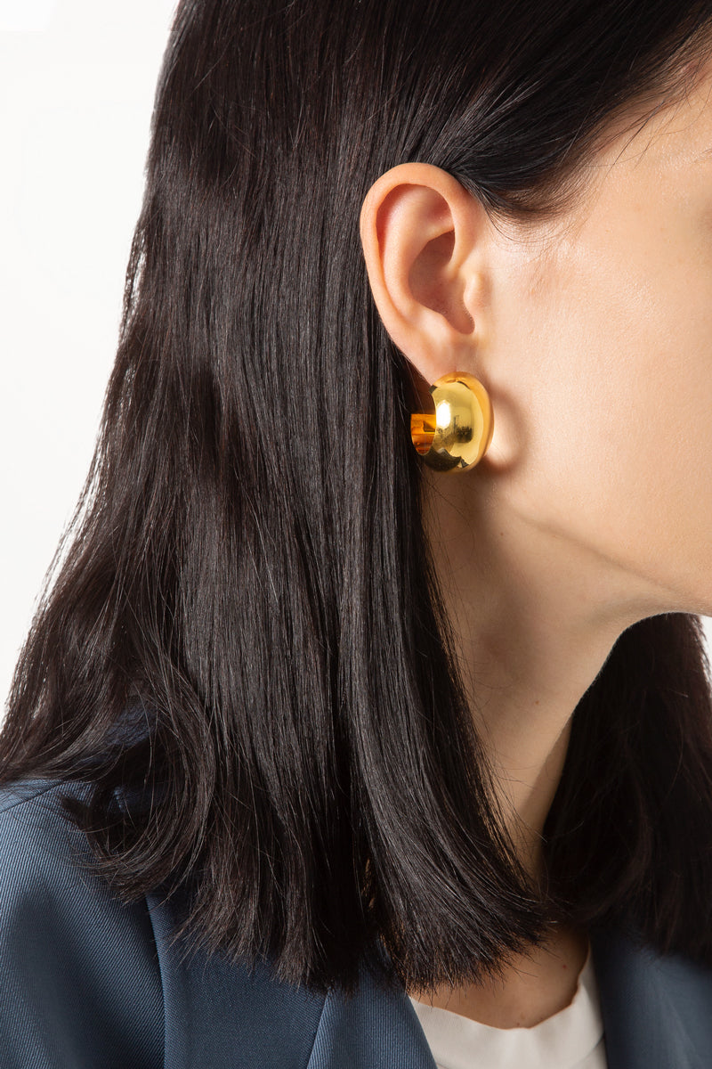 Gold Large Bold Hoops