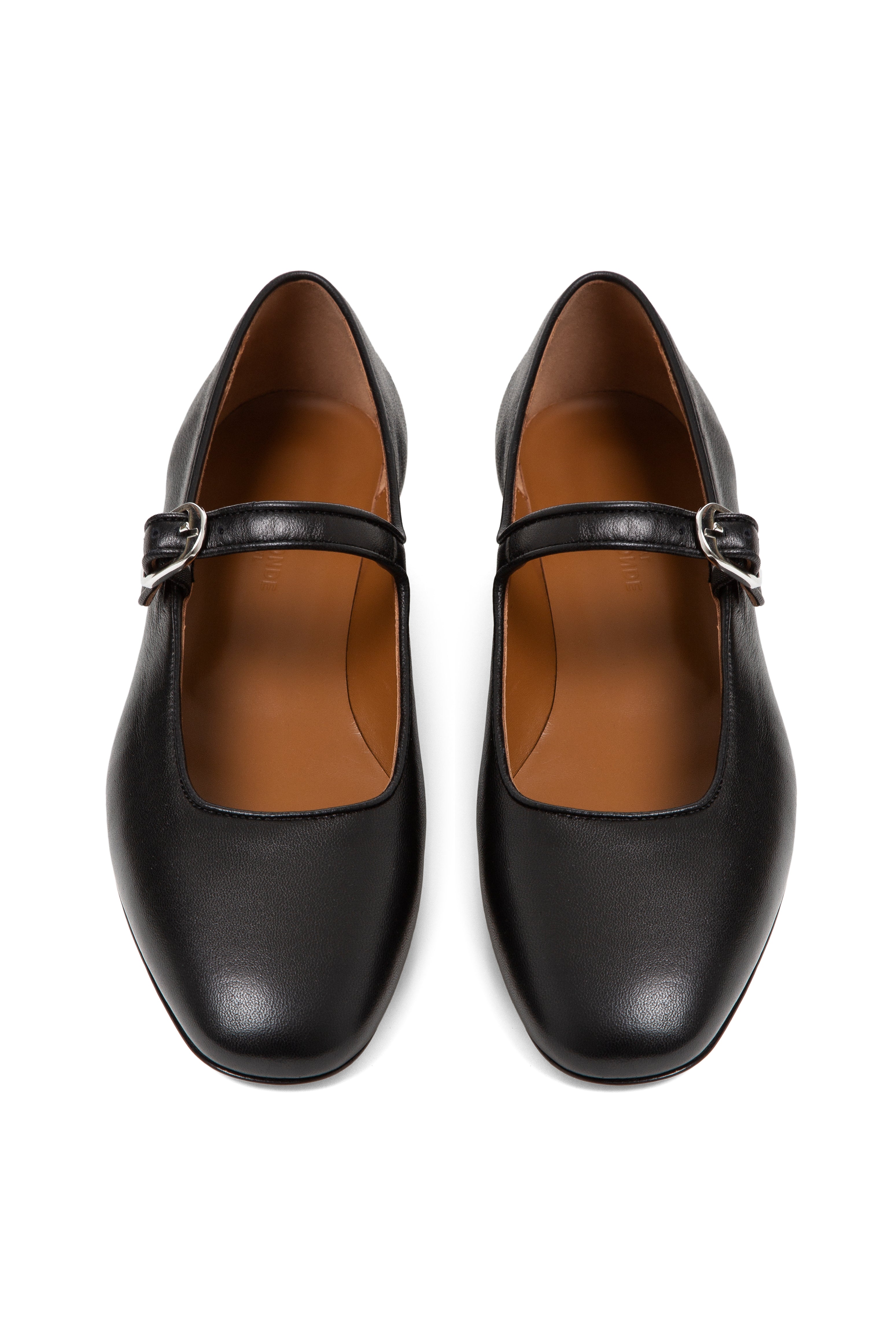 Black Mary Jane Flats