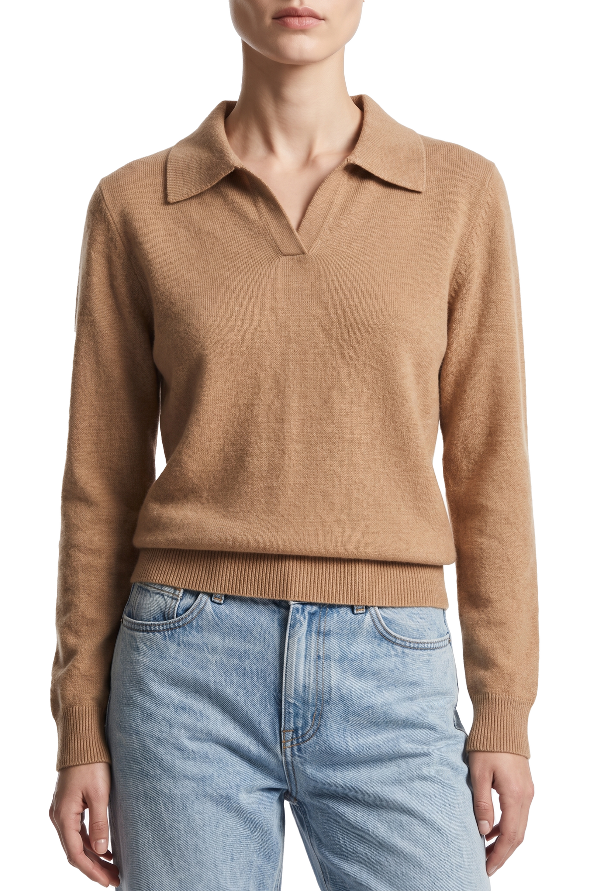 Beige  Cashmere Sweater