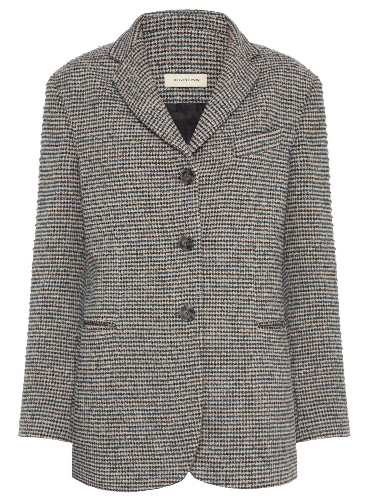 Grey Checked Blazer