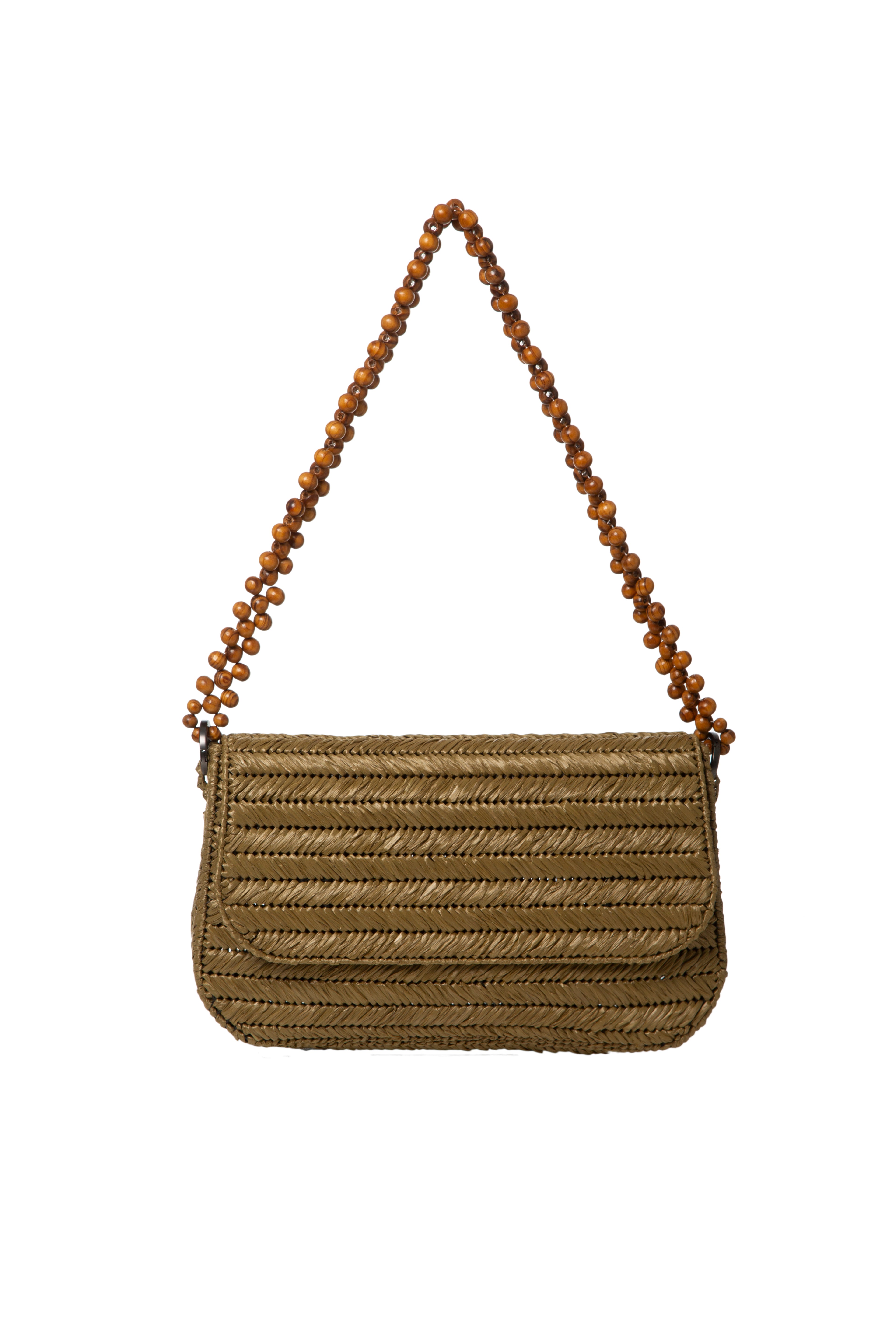 Khaki Hazel Shoulder Bag