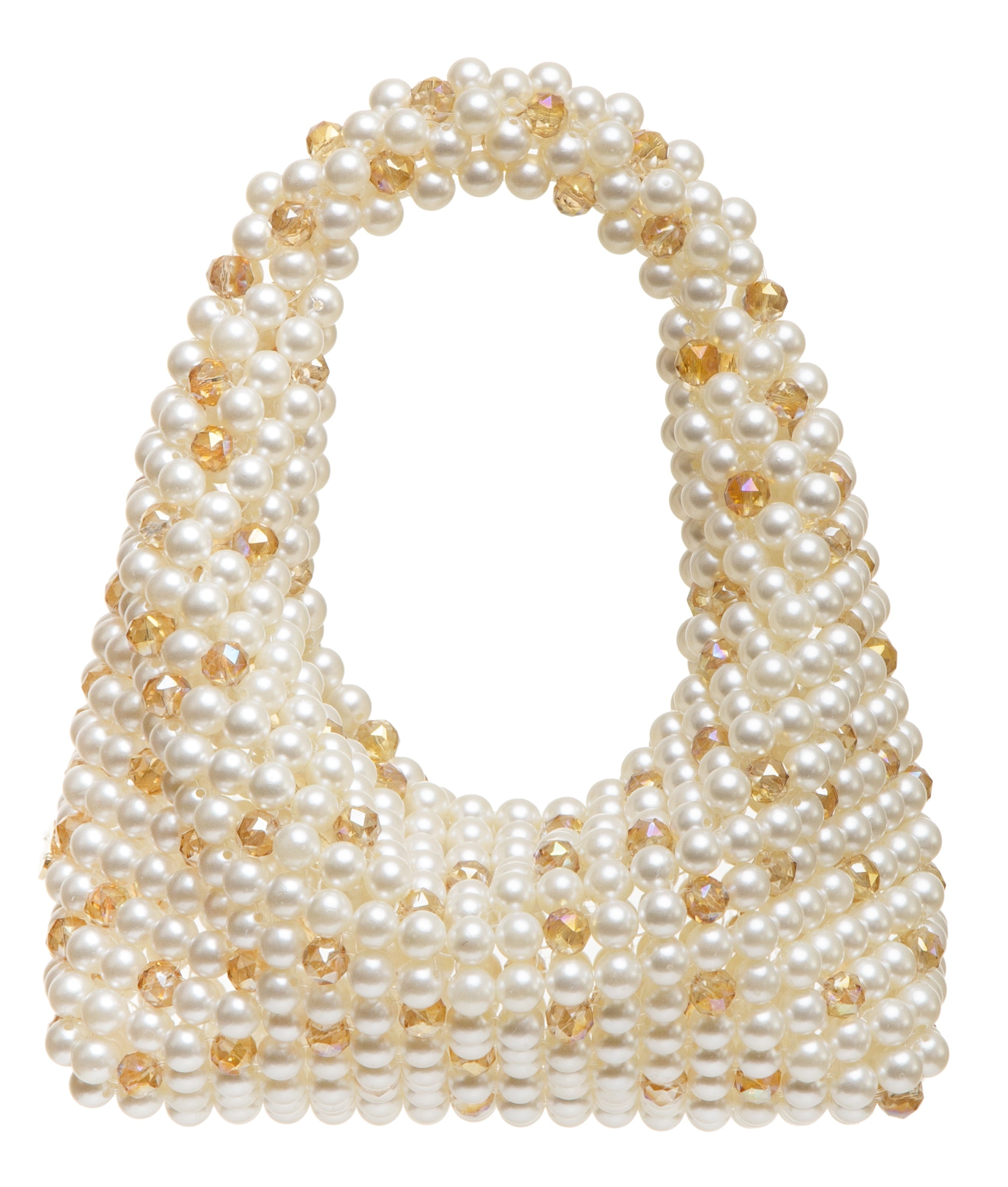 Ivory & Champagne Medium Jodie Bag