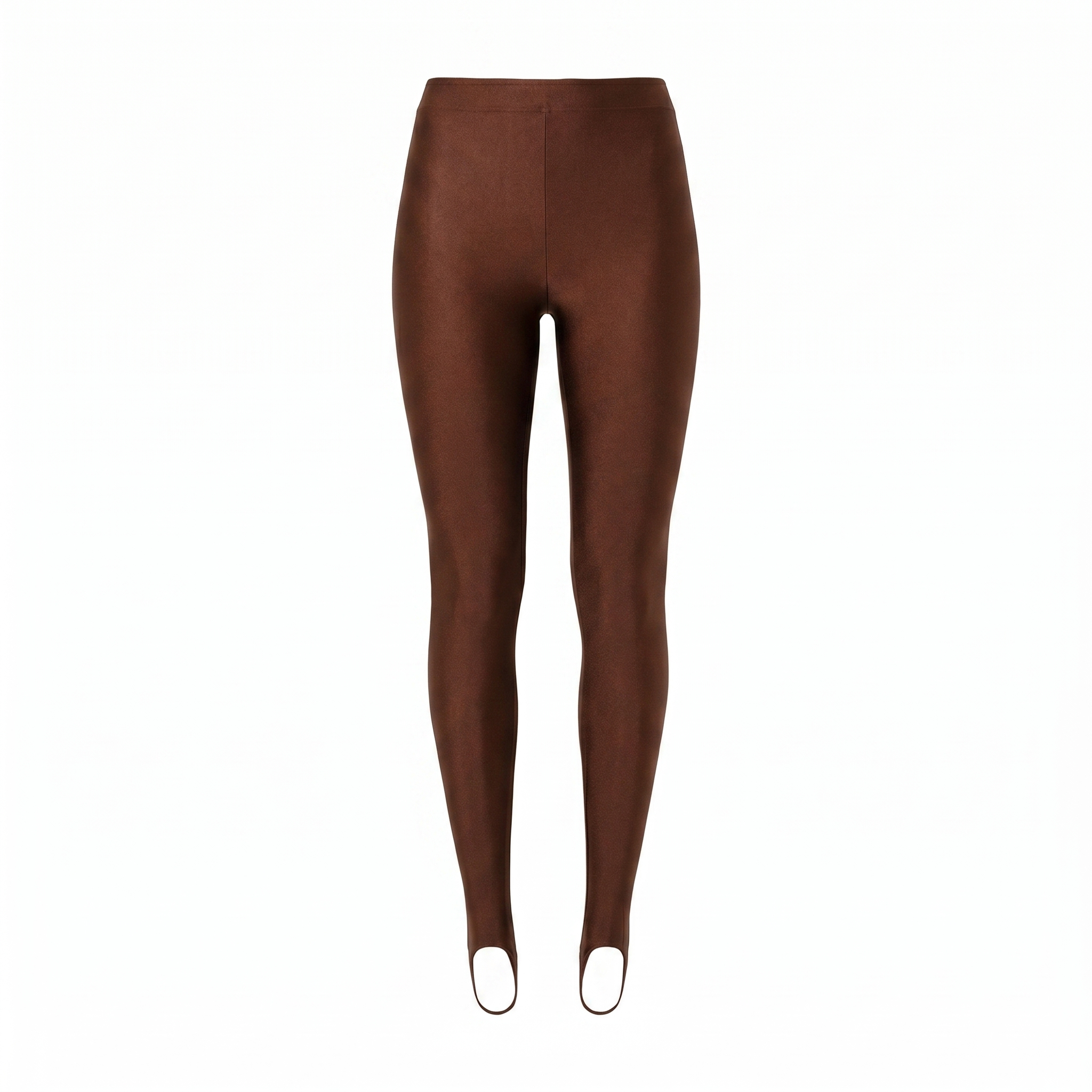 Brown Stirrup Leggings