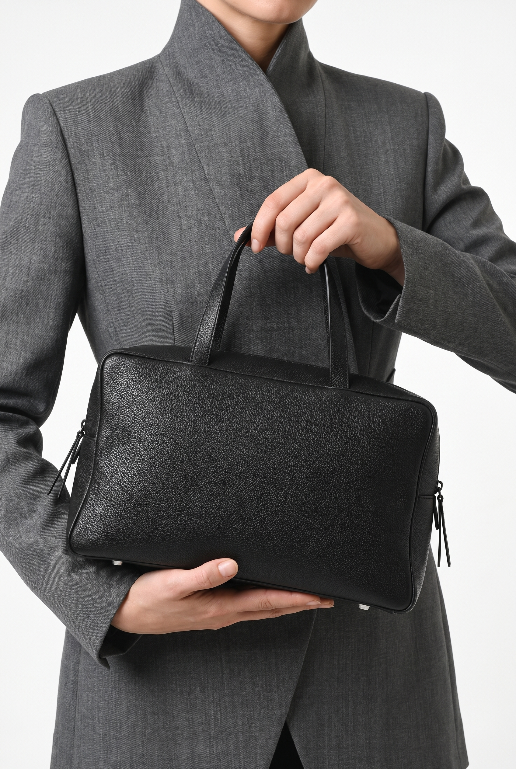 Black Leather Bag