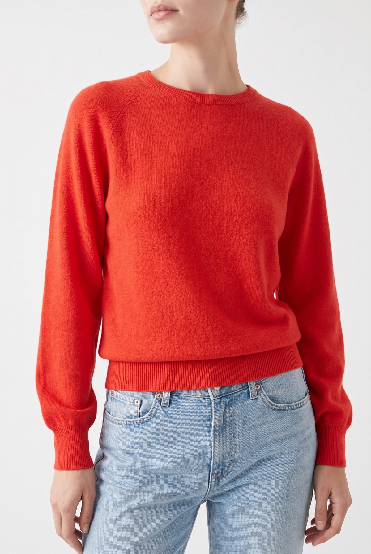 Red Cashmere Sweater