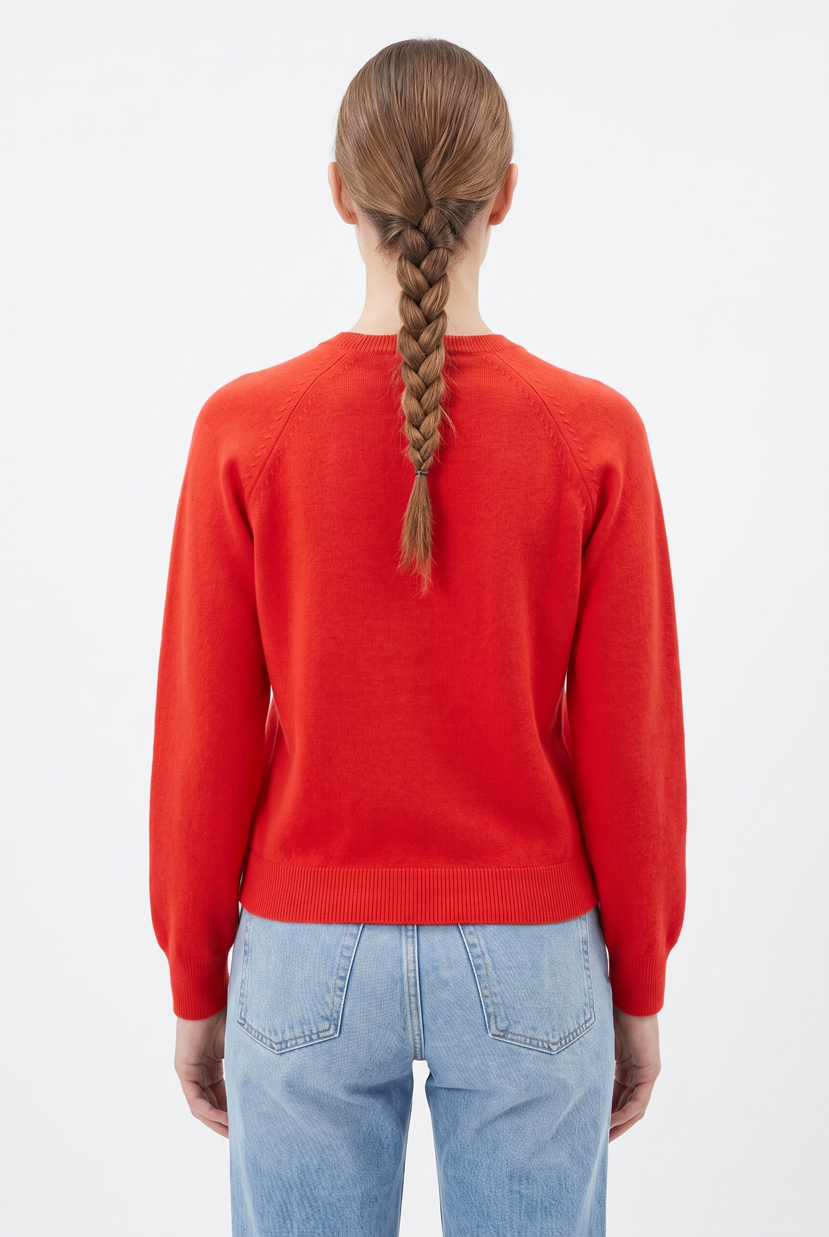 Red Cashmere Sweater