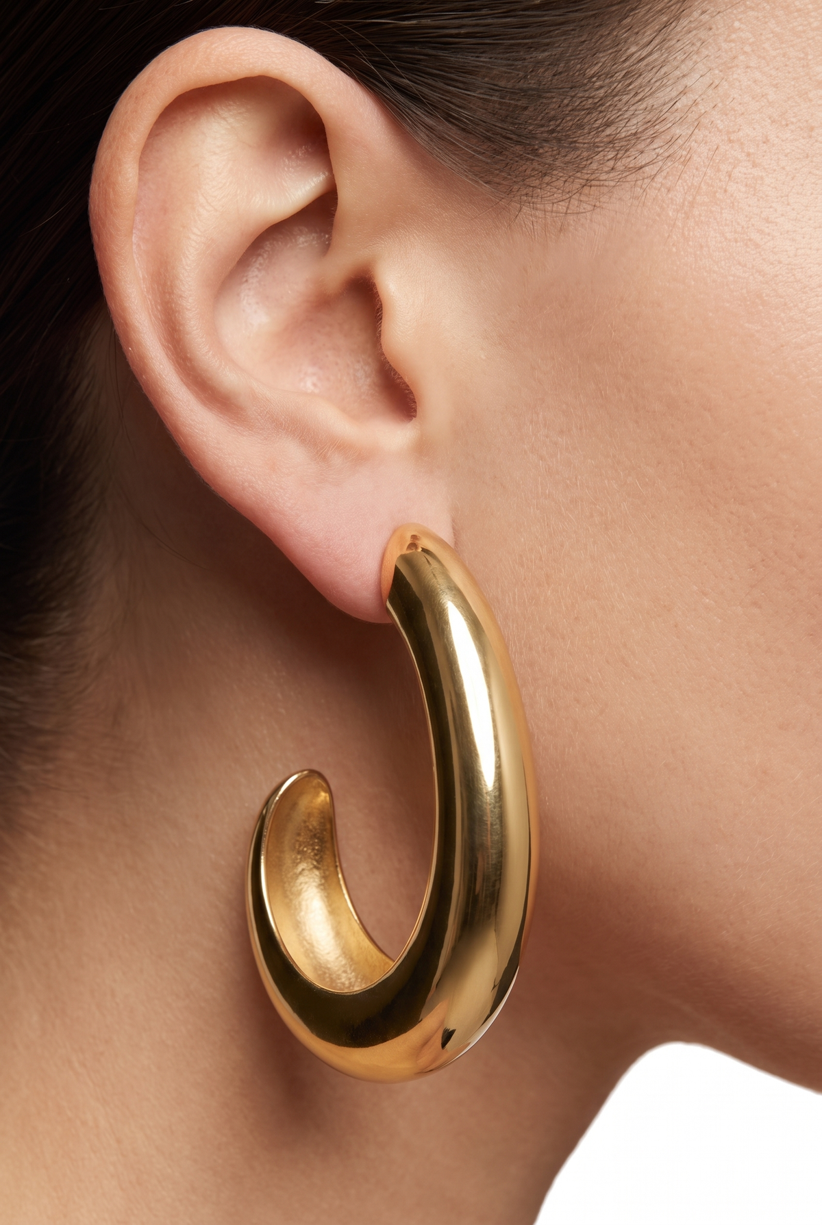 Open Hoop Earrings