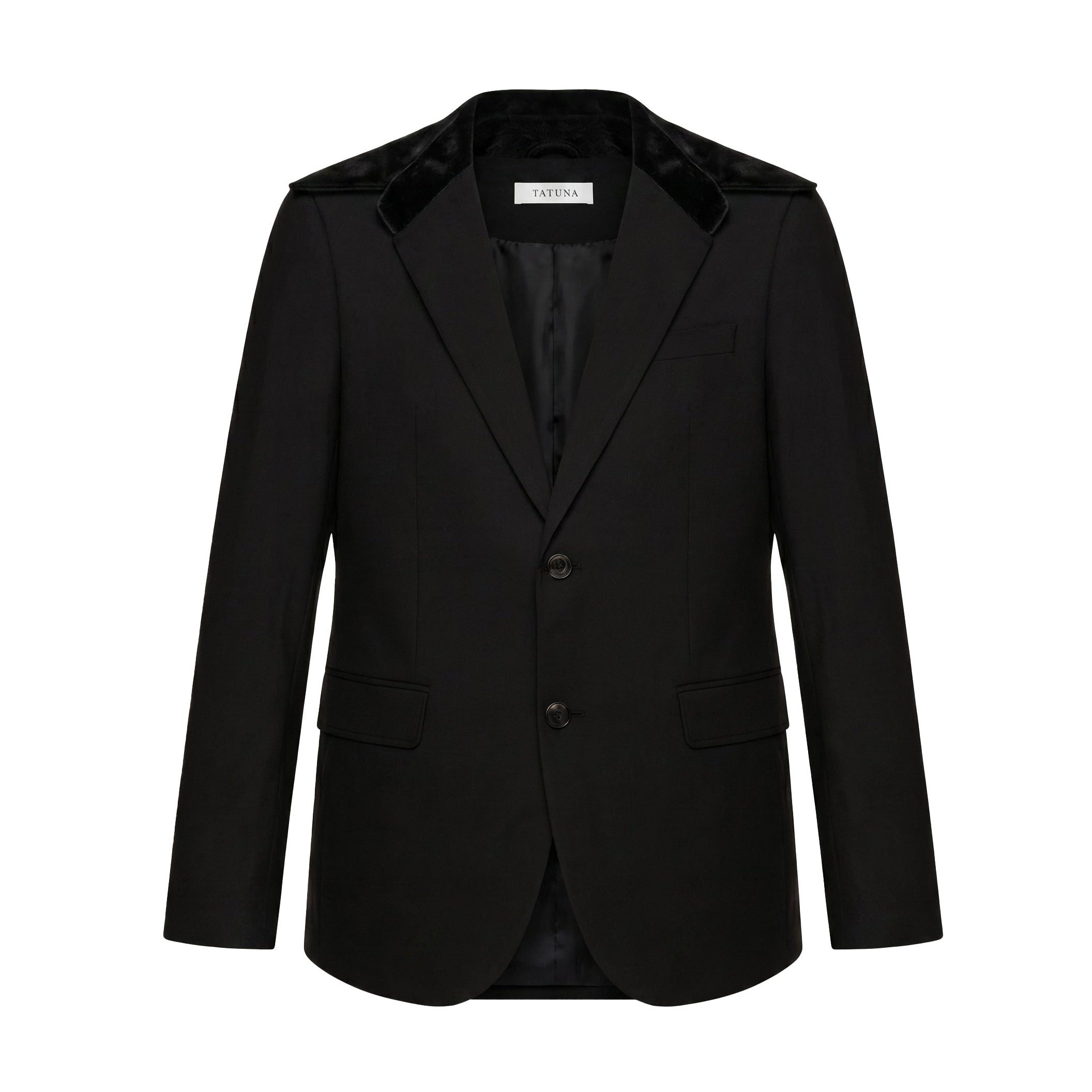 Suede Collar Jacket